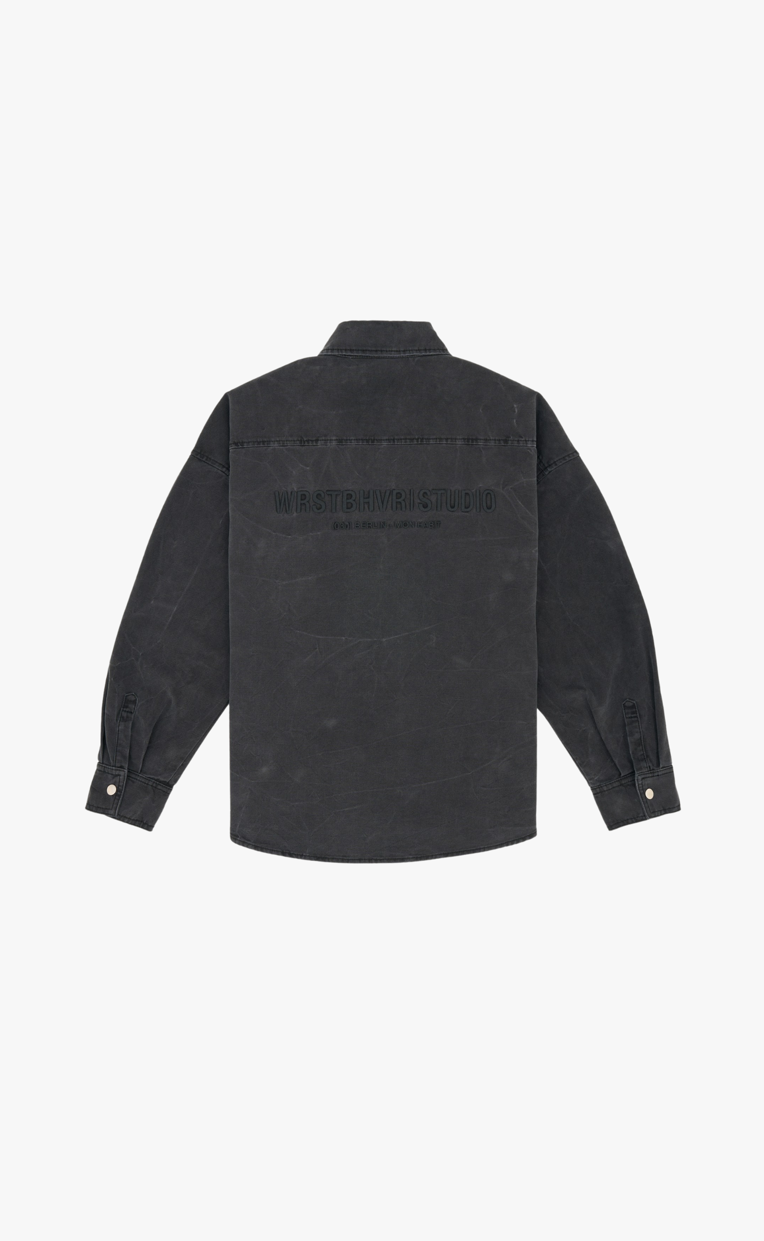 BLAKE BLACK WASHED SHIRT