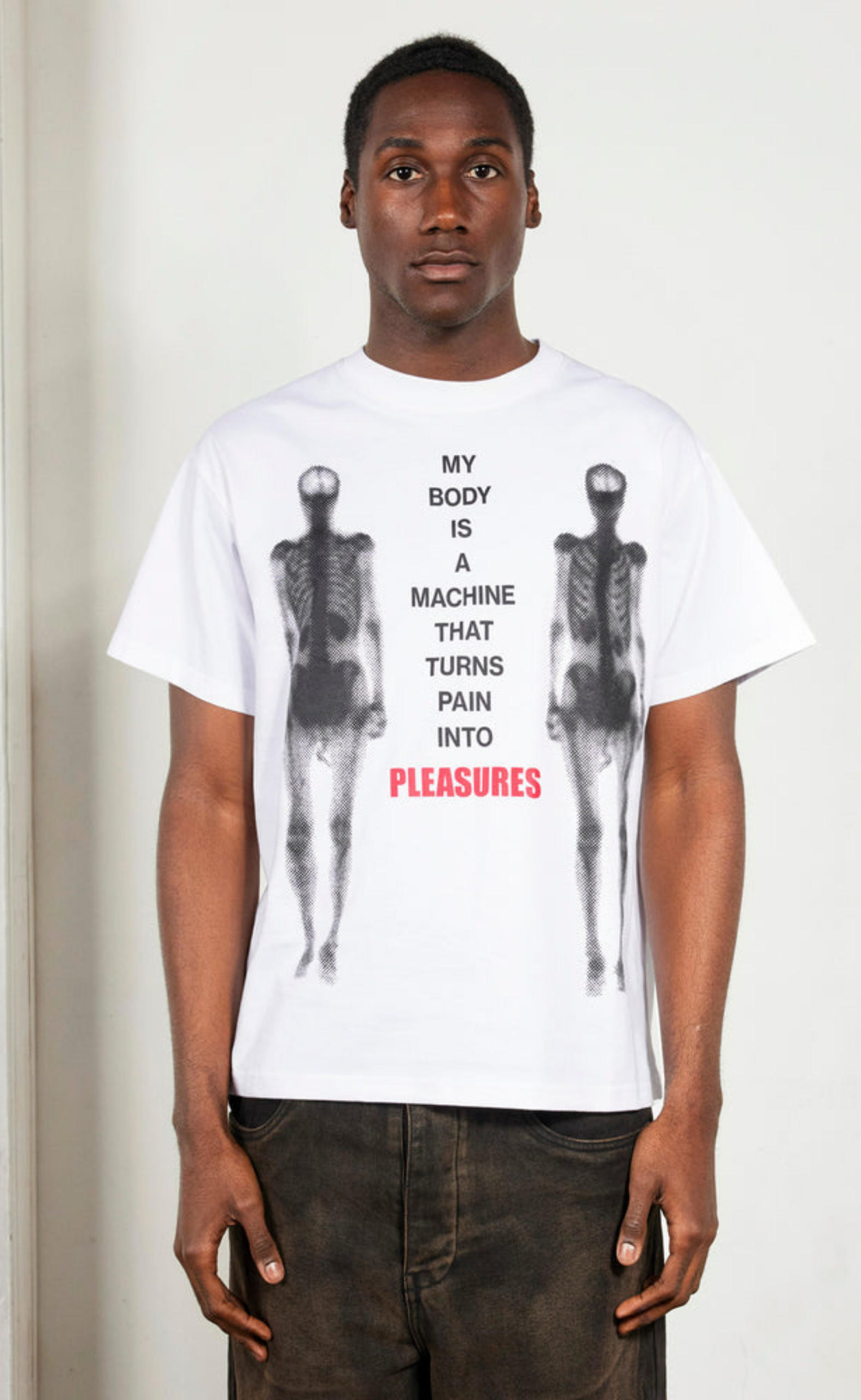 MACHINE WHITE T-SHIRT