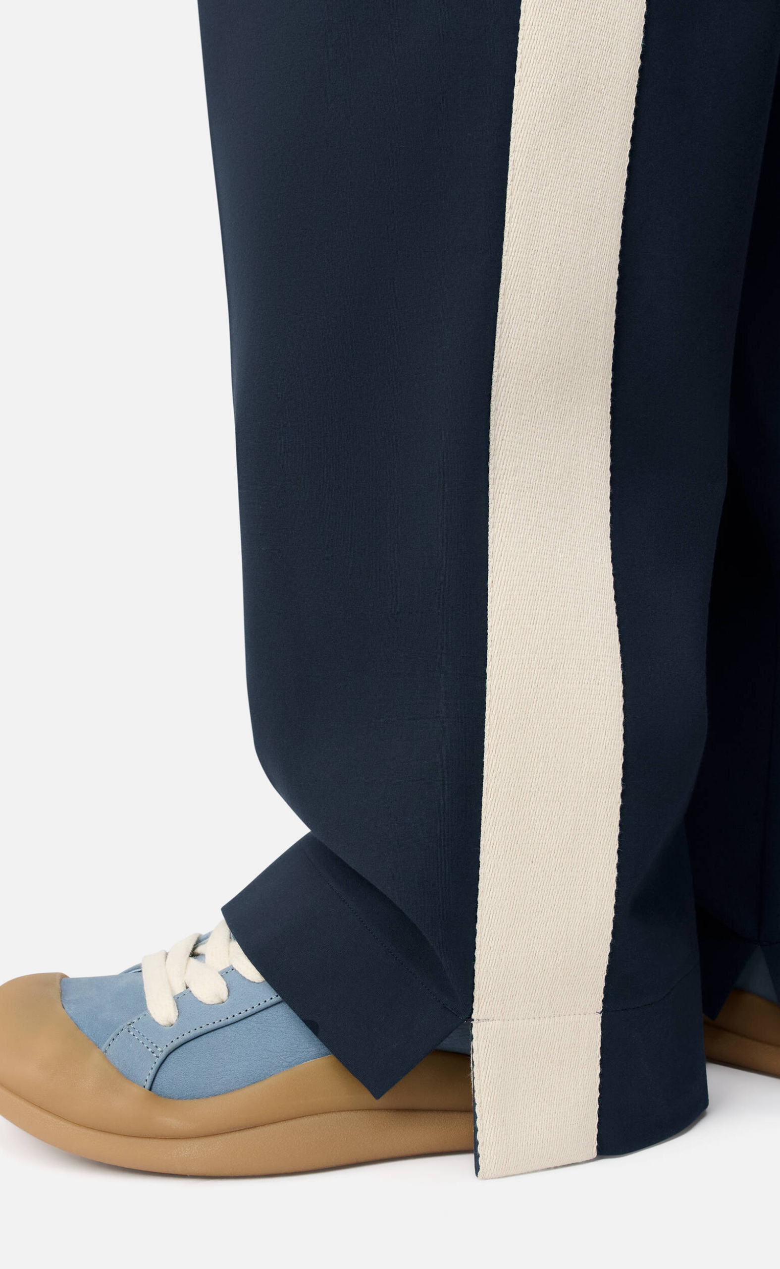 SHAW NAVY TRACK PANTS