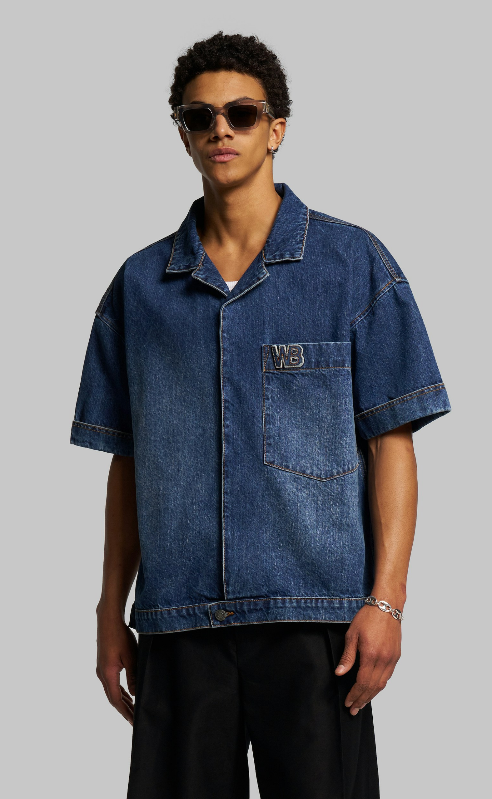 ASA DENIM DARK BLUE SHIRT