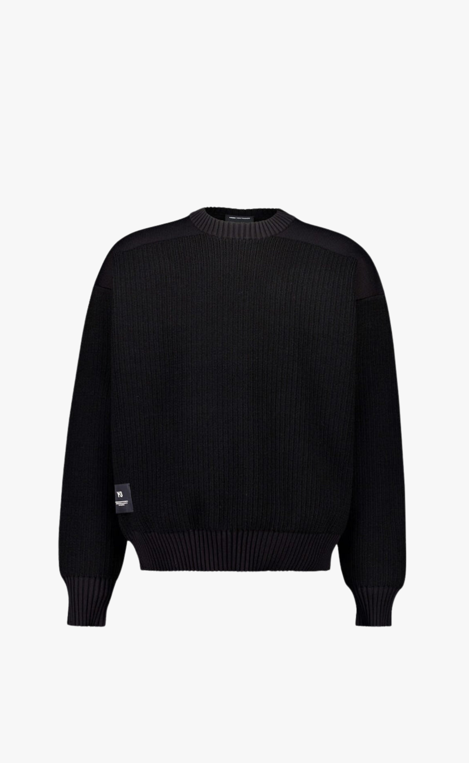 PADDED UT BLACK CREWNECK