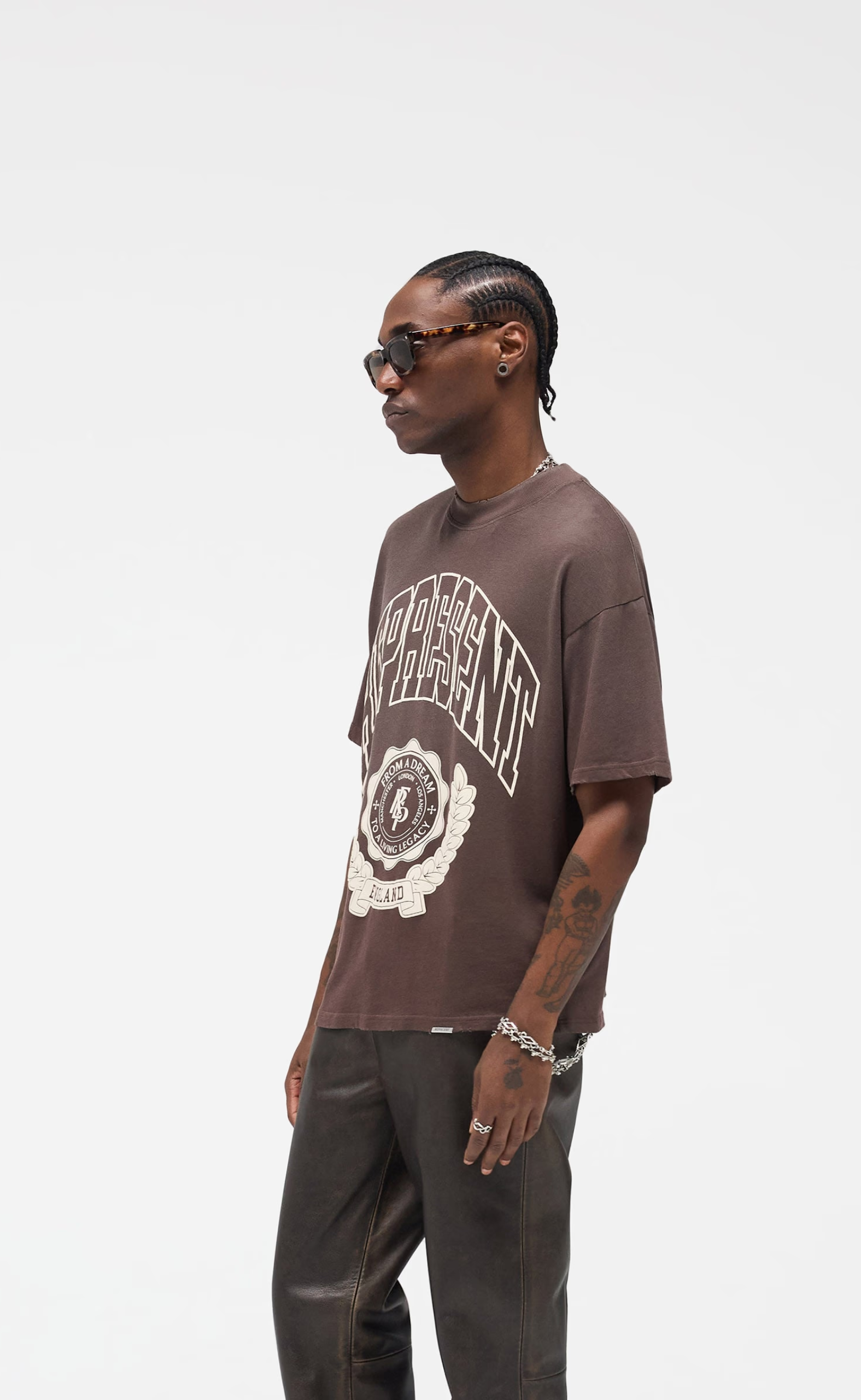 REPRESENT LEGACY CREST NERO T-SHIRT