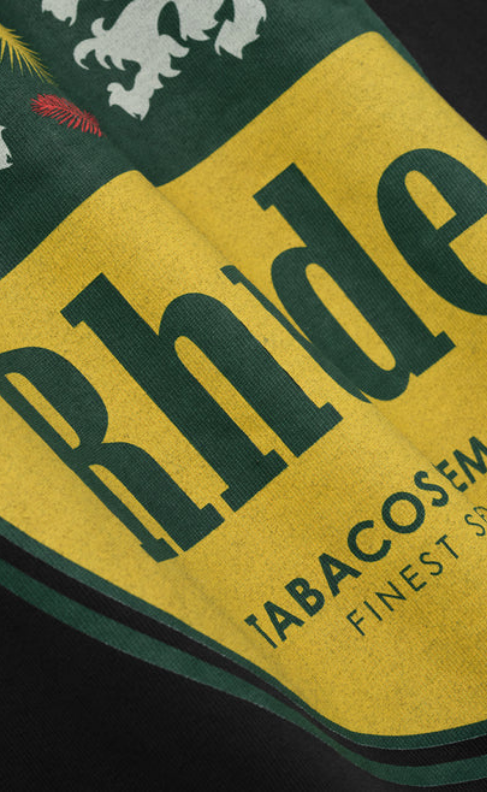 RHUDE TABACO BLACK T-SHIRT