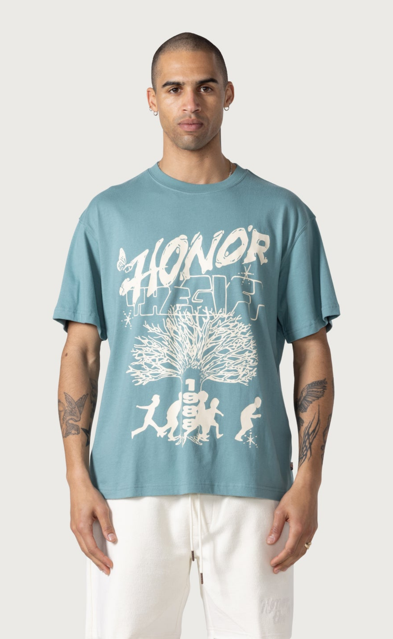 FAMILY TREE GREEN T-SHIRT