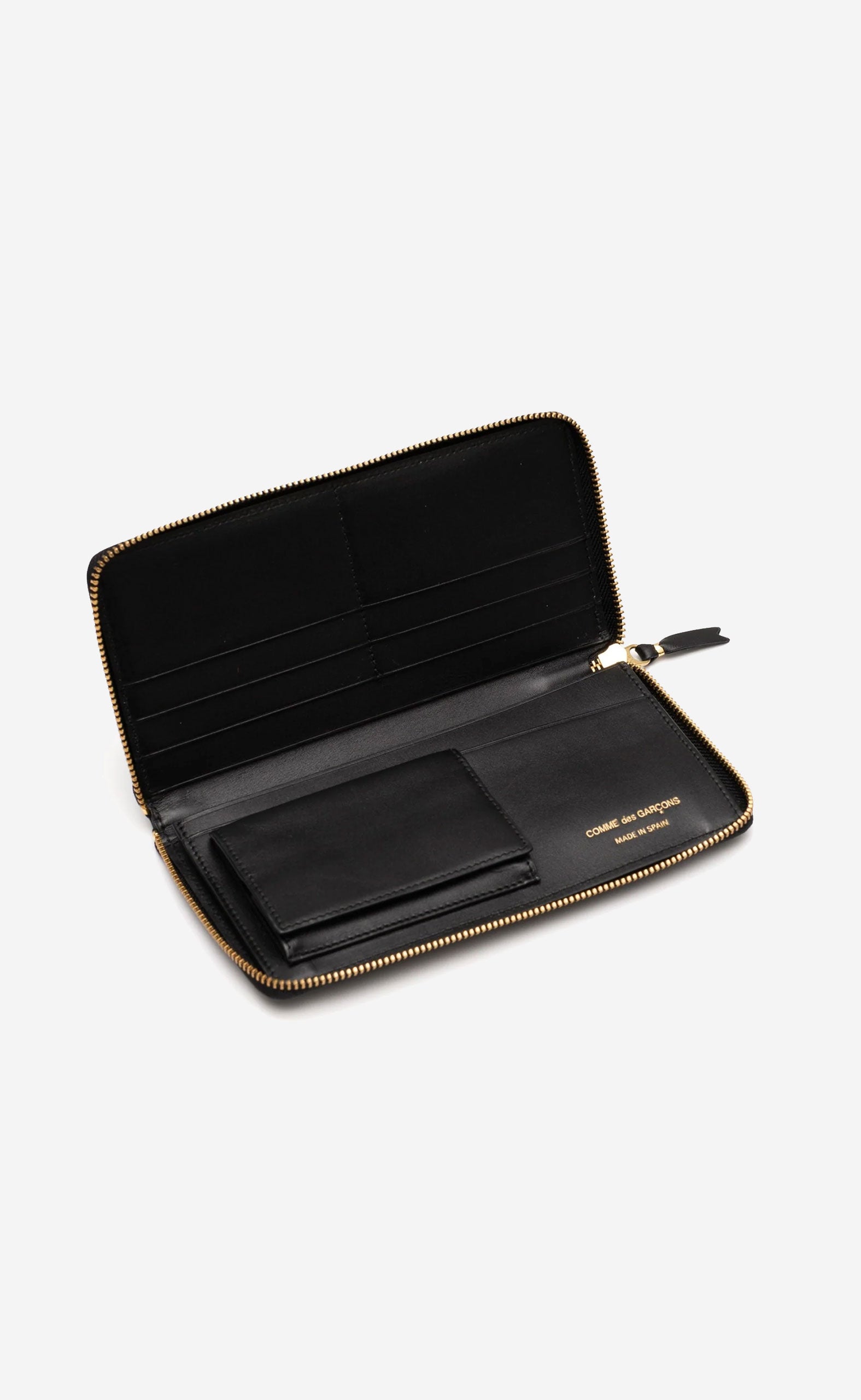 CDG Huge Logo Wallet - Black