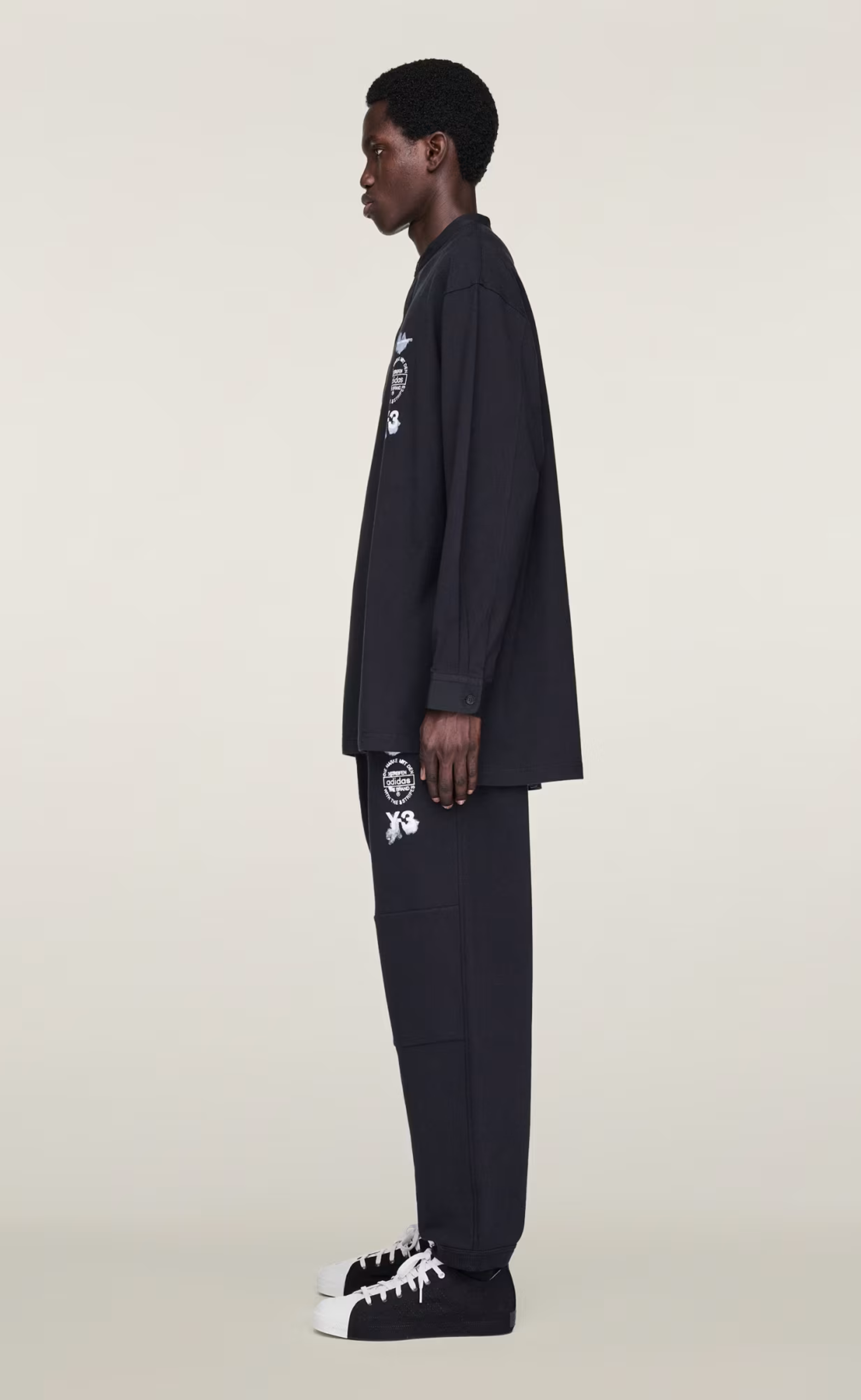 M TRACK BLACK SWEATPANTS
