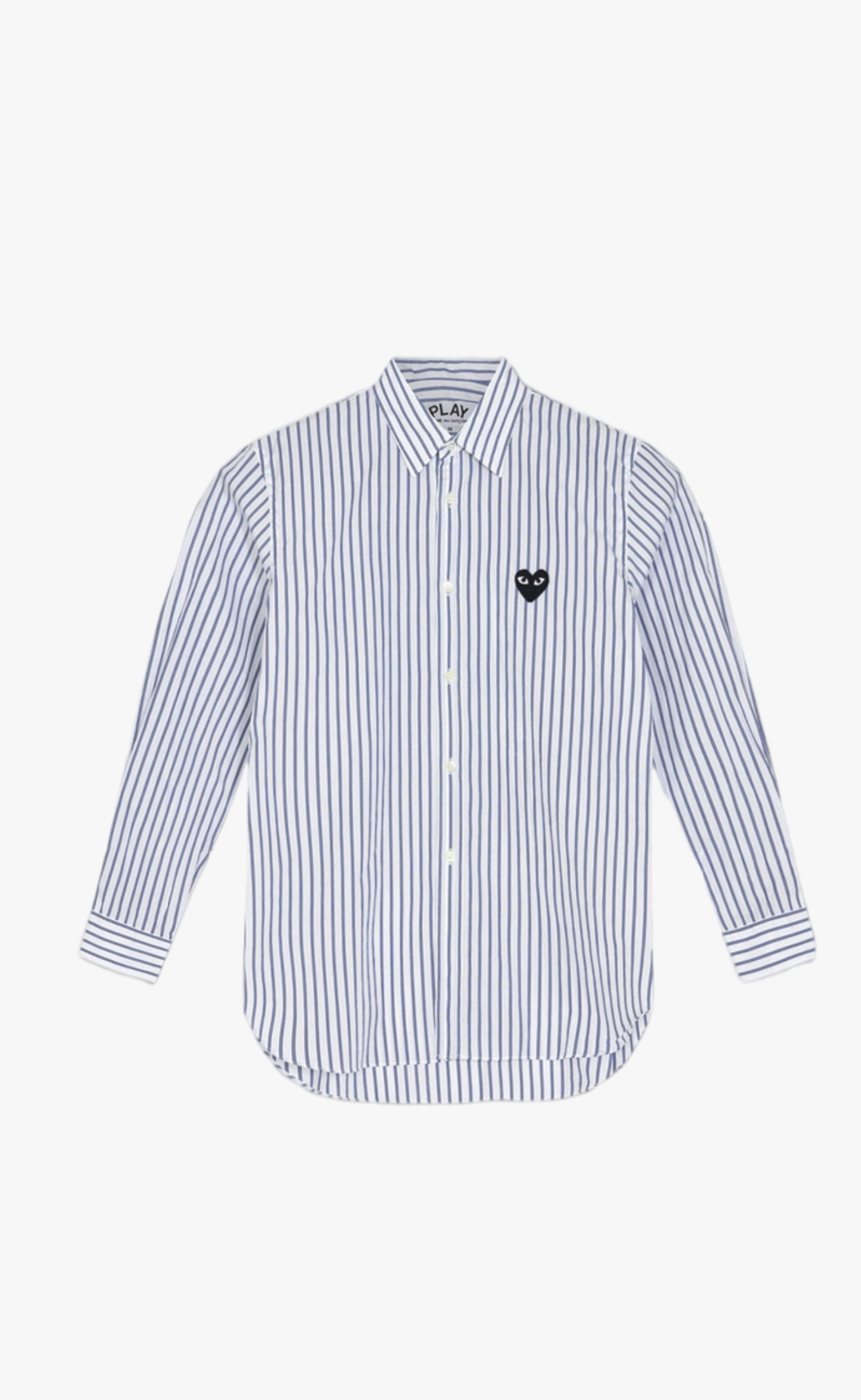 LIGHT BLUE Play Comme des Garacons Striped Shirt