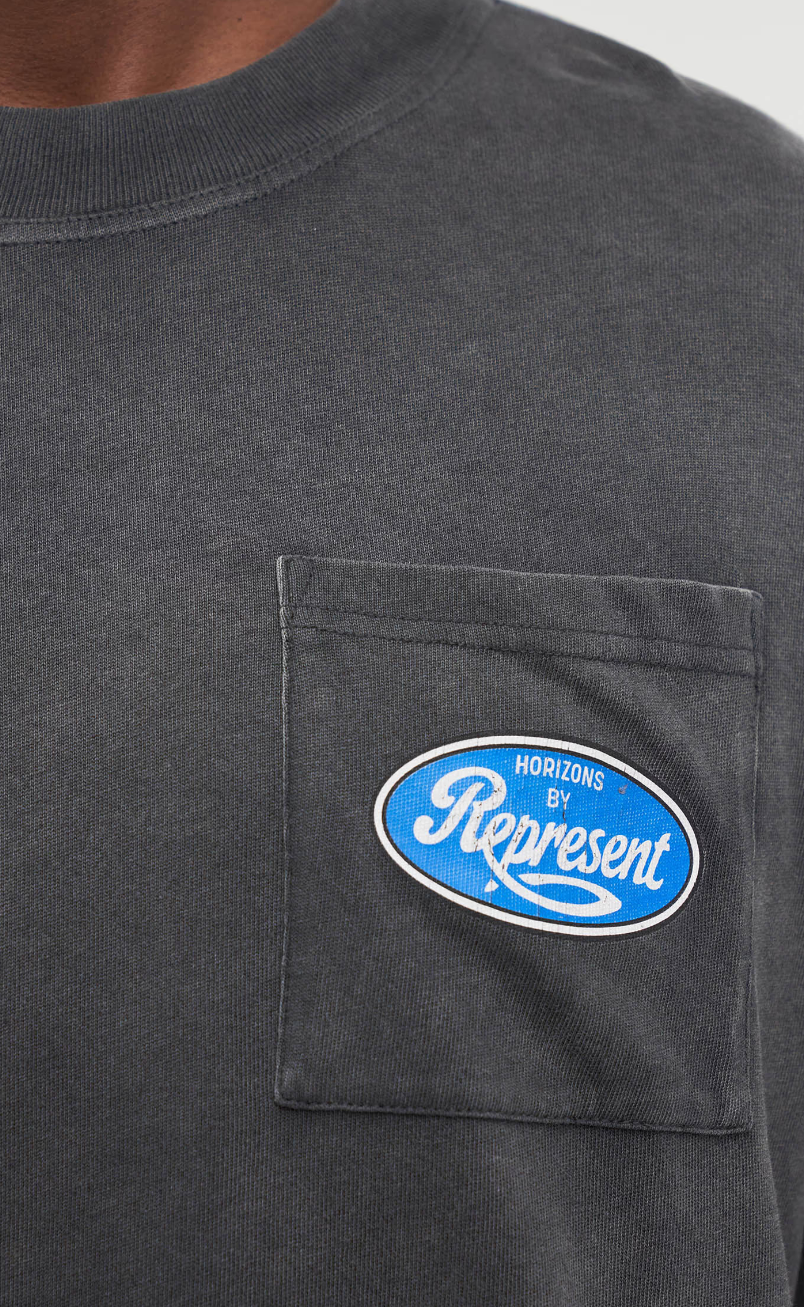 CLASSIC PARTS WASHED BLACK T-SHIRT