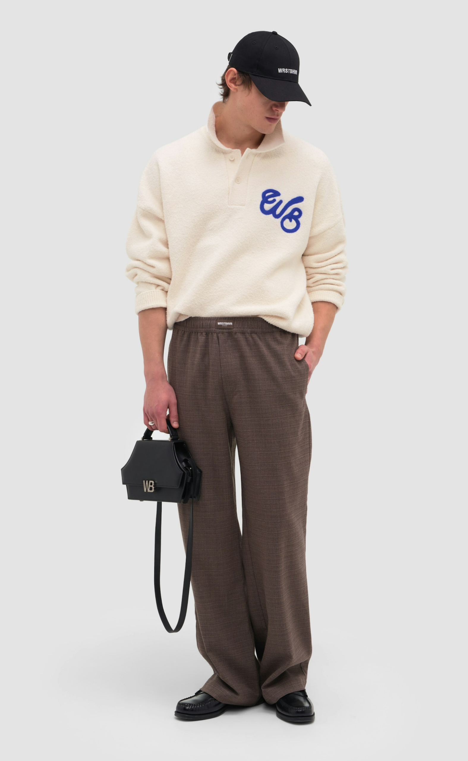 LEV V2 POLO GARDENIA SWEATER