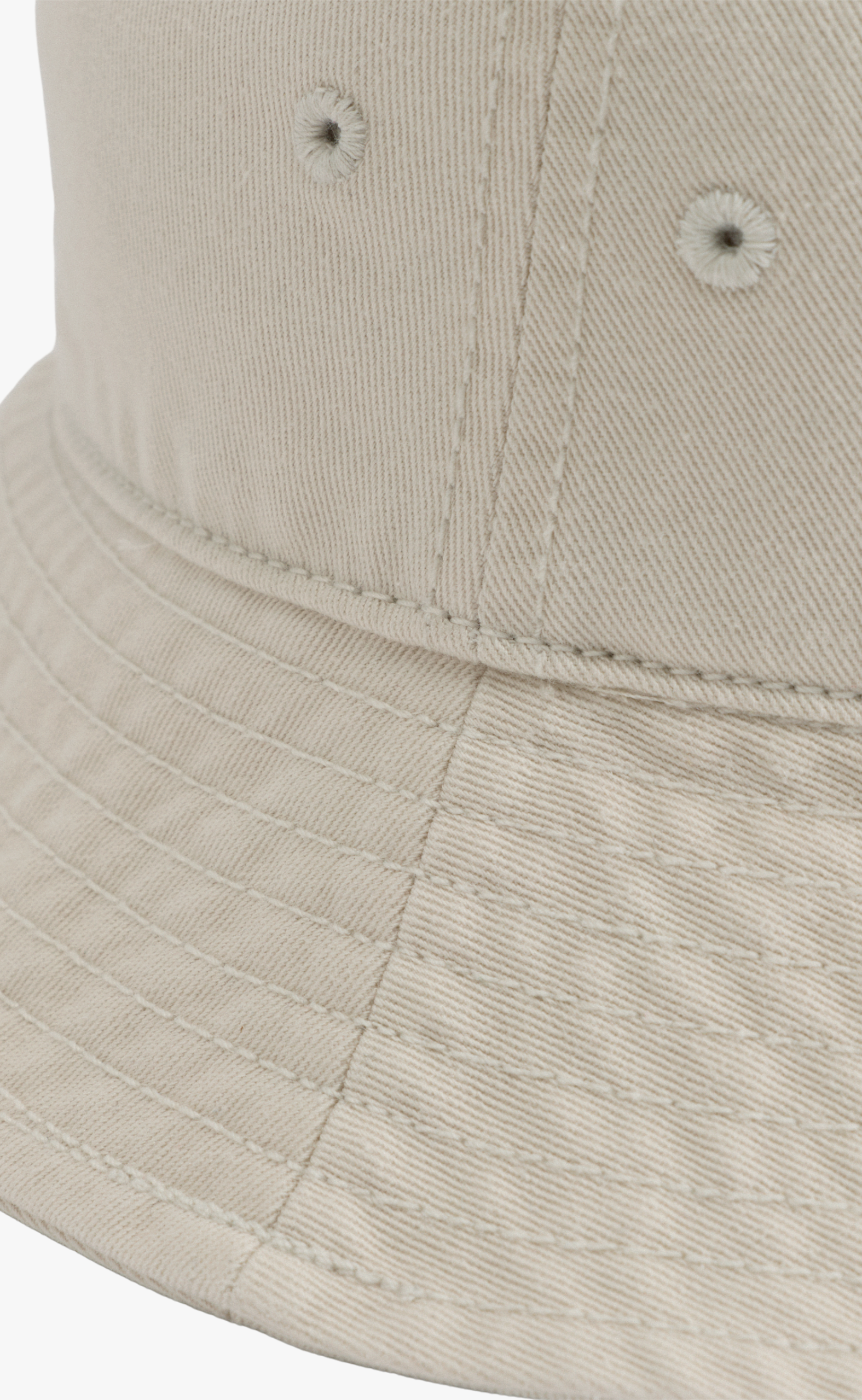 Y-3 MERCH BUCKET BEIGE HAT