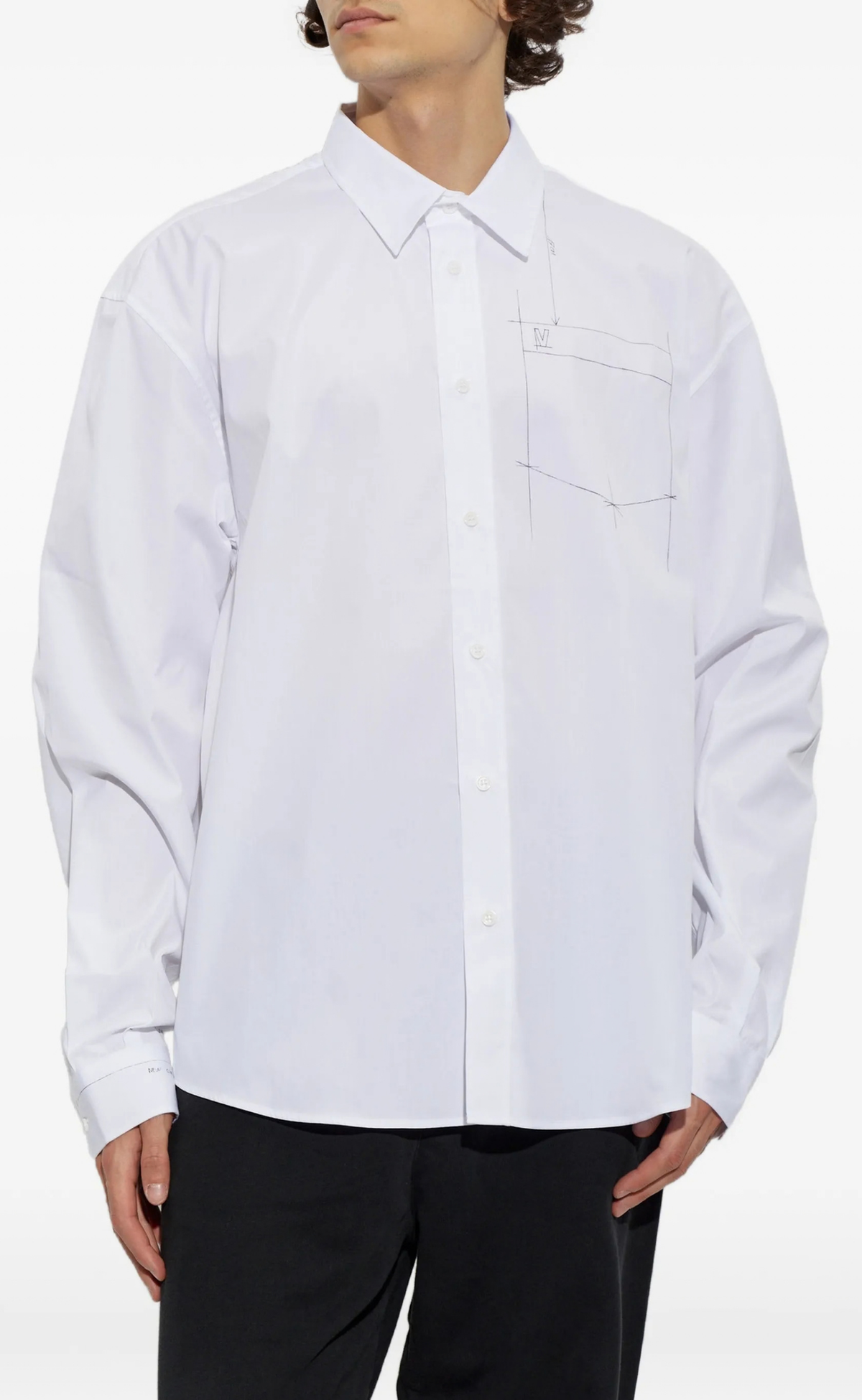WORK-IN-PROGRESS CLASSIC WHITE SHIRT