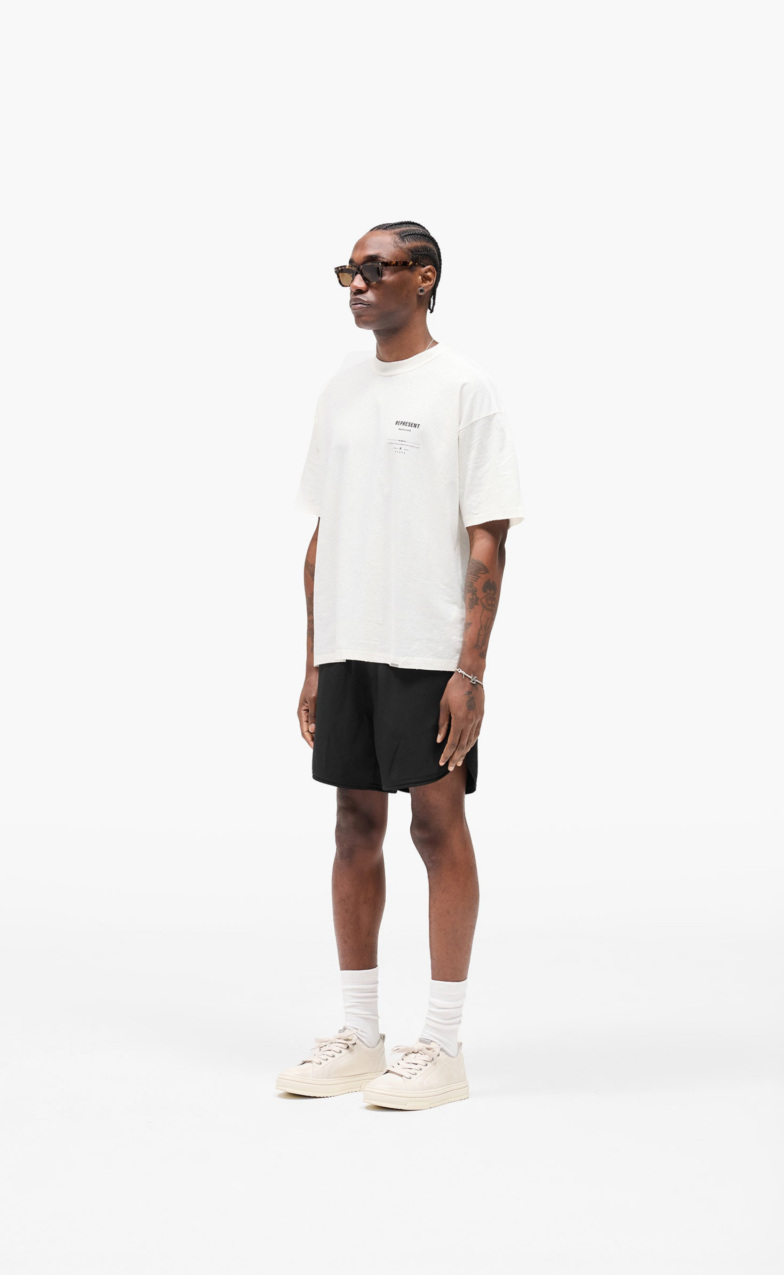 REVERE MANOR AGED WHITE T-SHIRT