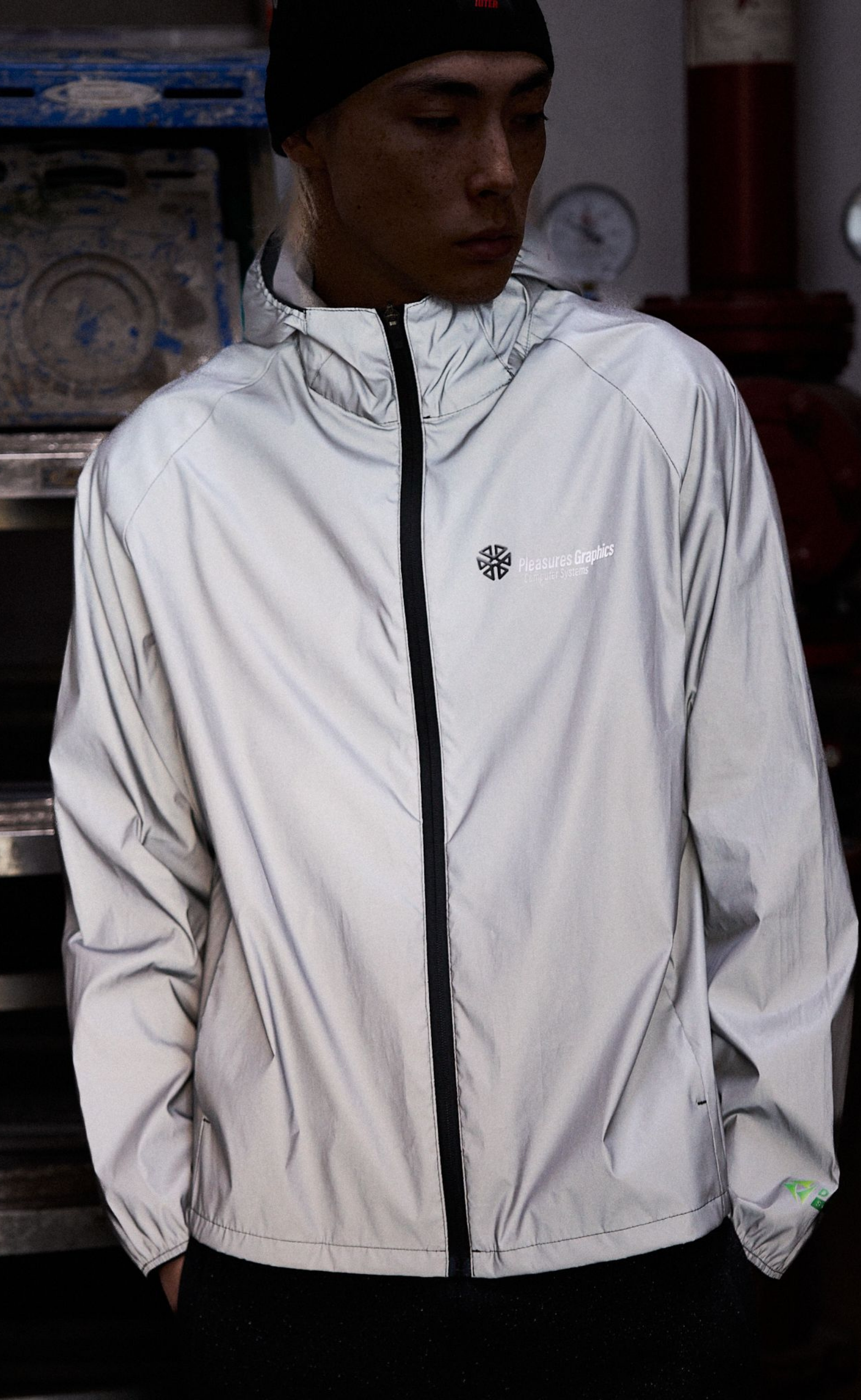 SYSTEM REFLECTIVE GREY JACKET