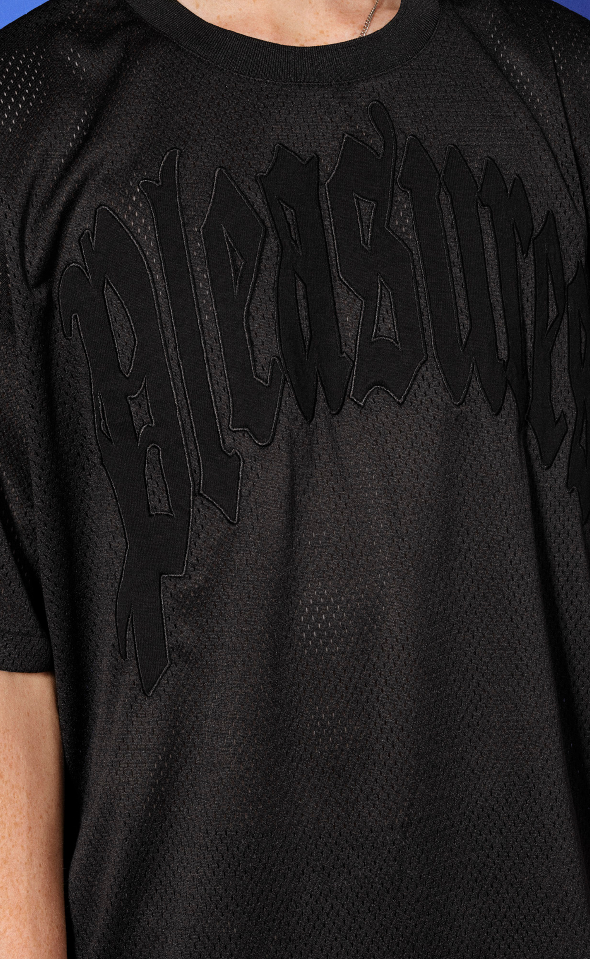 TWITCH MESH BLACK T-SHIRT