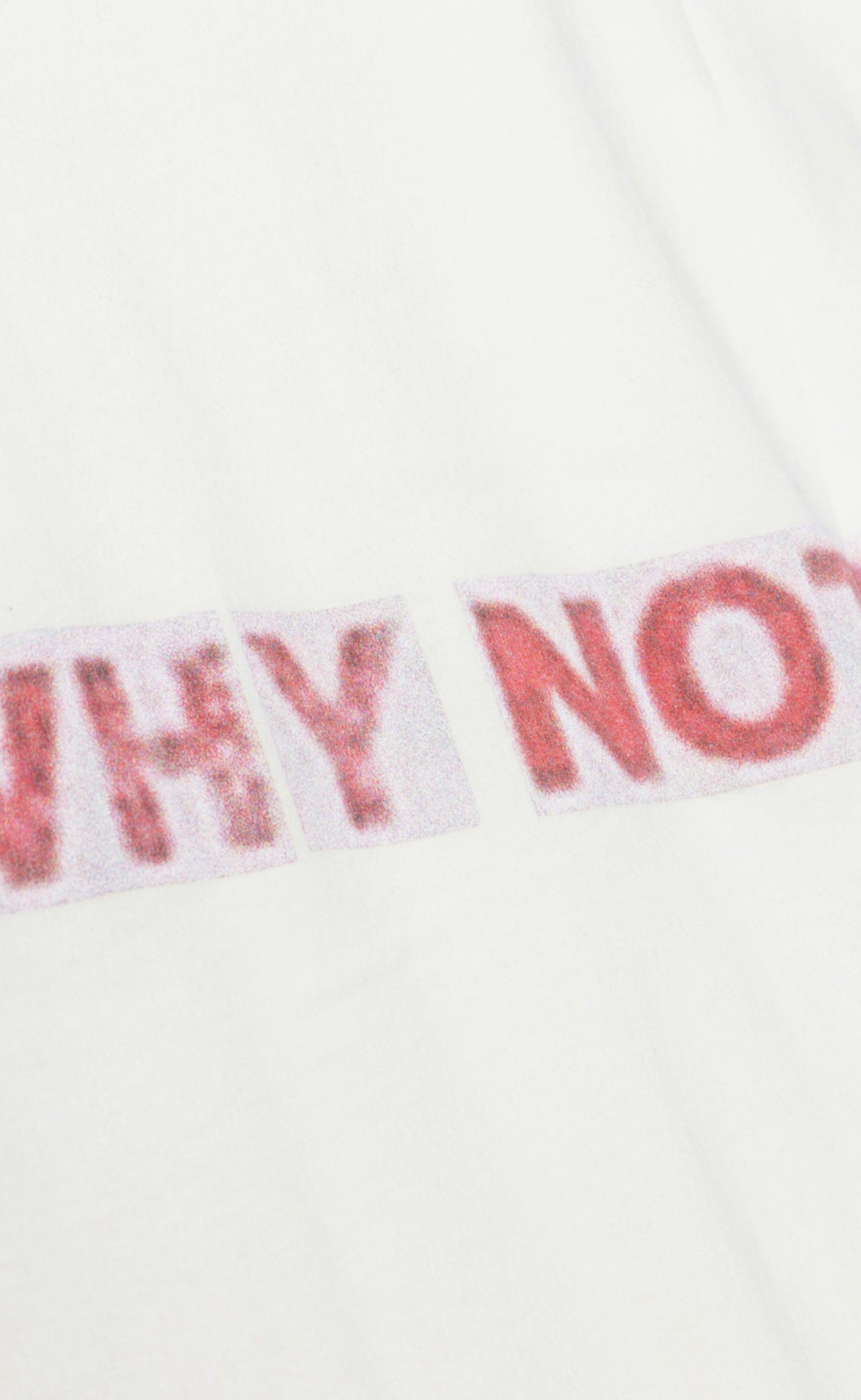 WHAT THEY SAY WHITE T-SHIRT