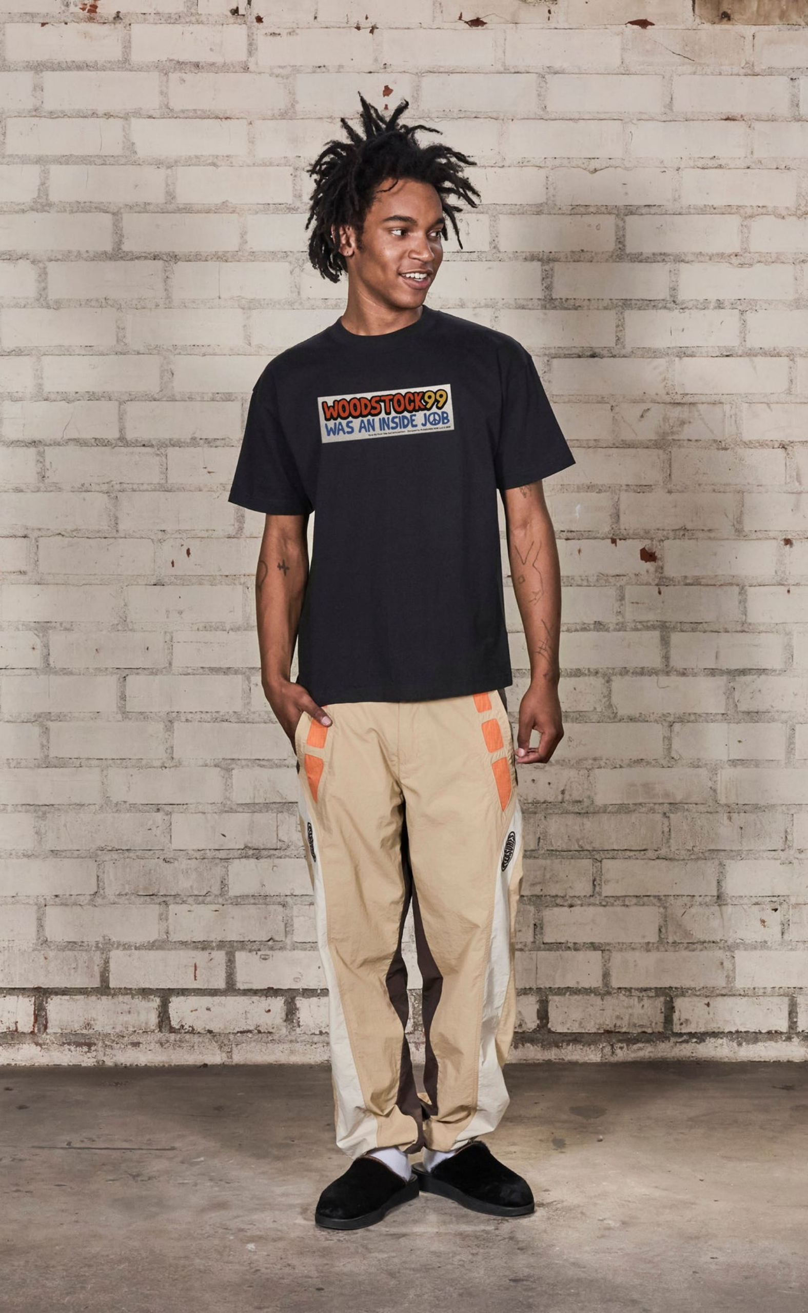 INSIDE JOB BLACK T-SHIRT