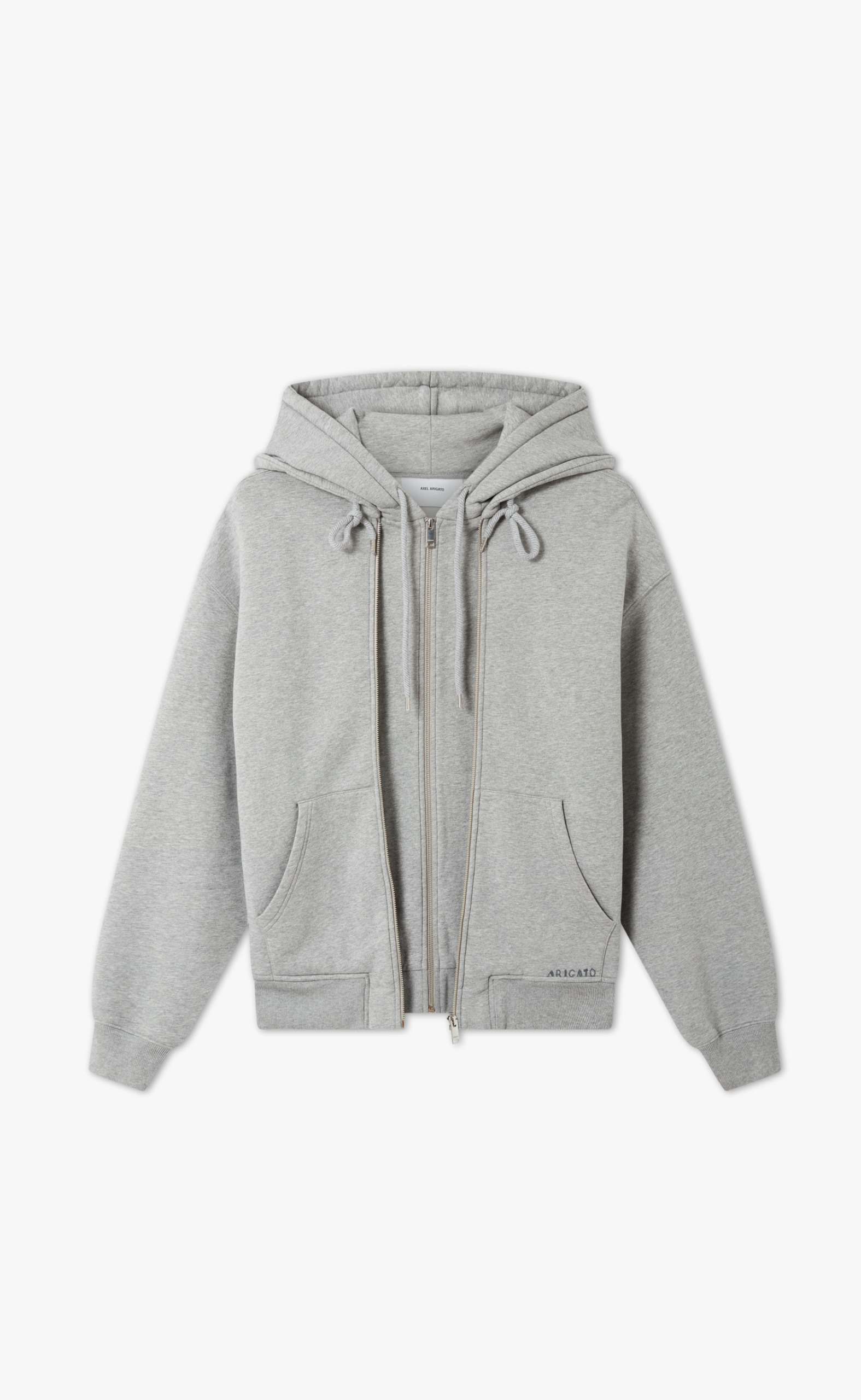 TREY GREY MELANGE HOODIE