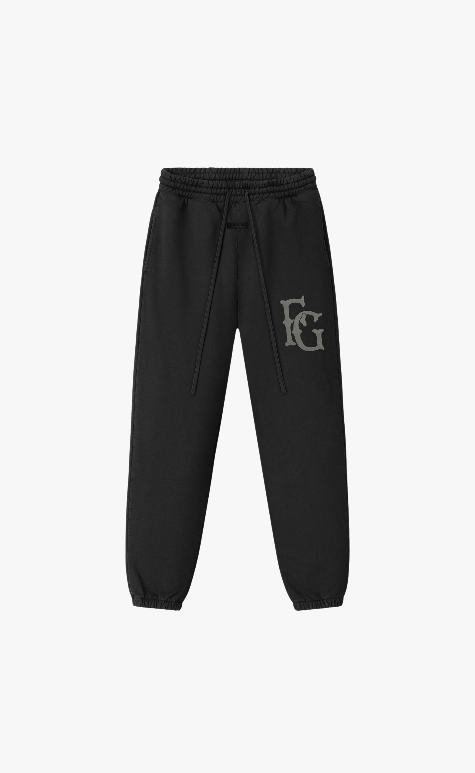 FG CLASSIC BLACK SWEATPANTS