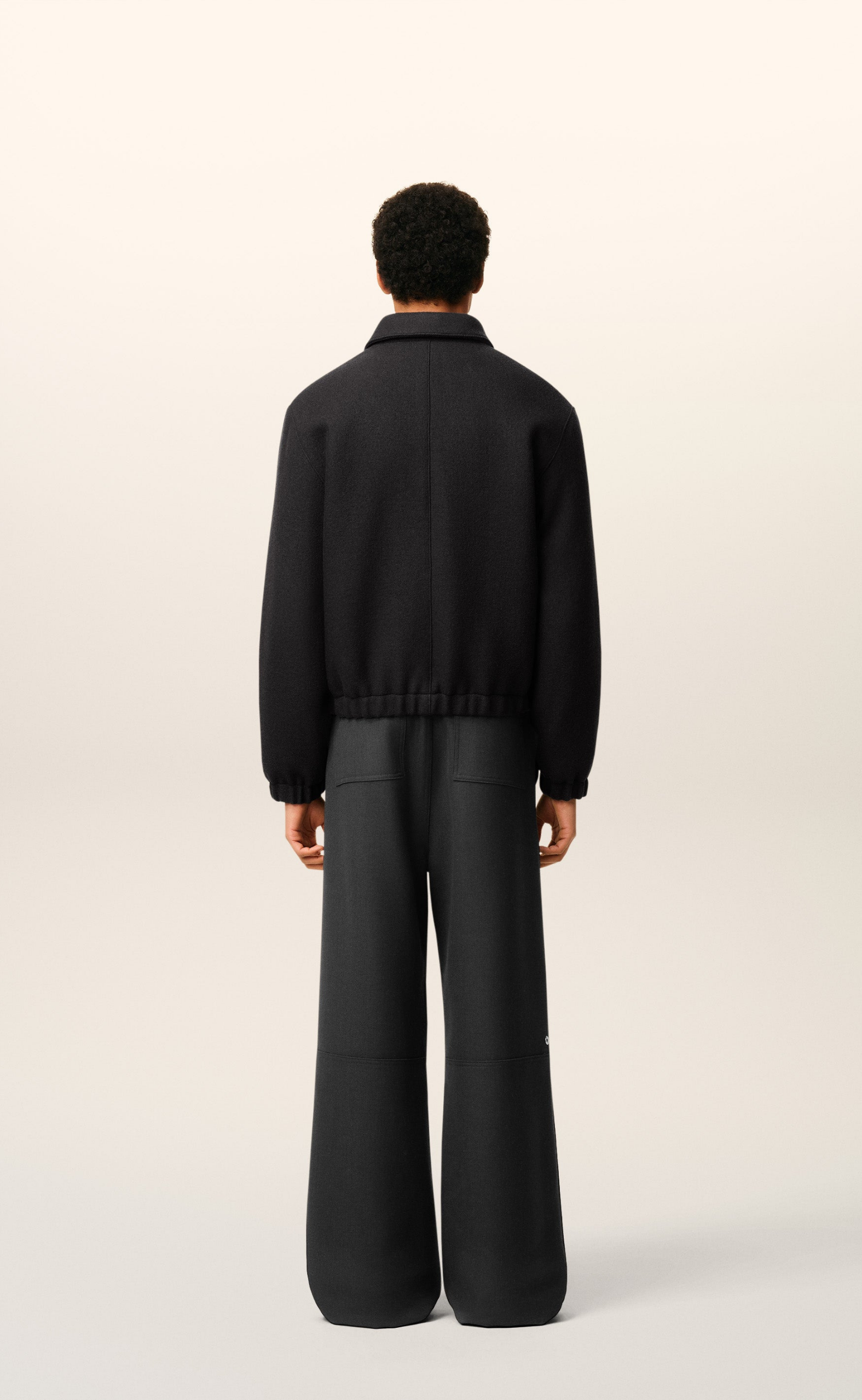 AMI DE COEUR PADDED ZIPPED ANTHRACITE JACKET
