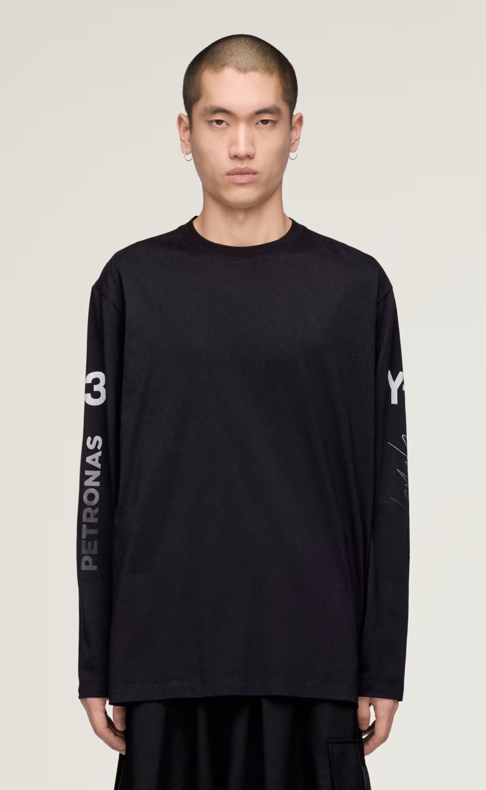 F1 MERCEDES CHAOS BLACK LONGSLEEVE
