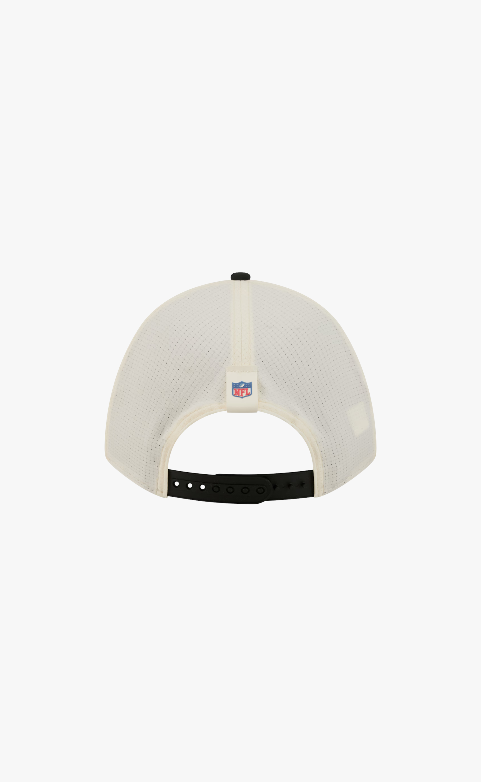 LAS VEGAS RAIDERS 9FORTY CREAM BLACK HAT