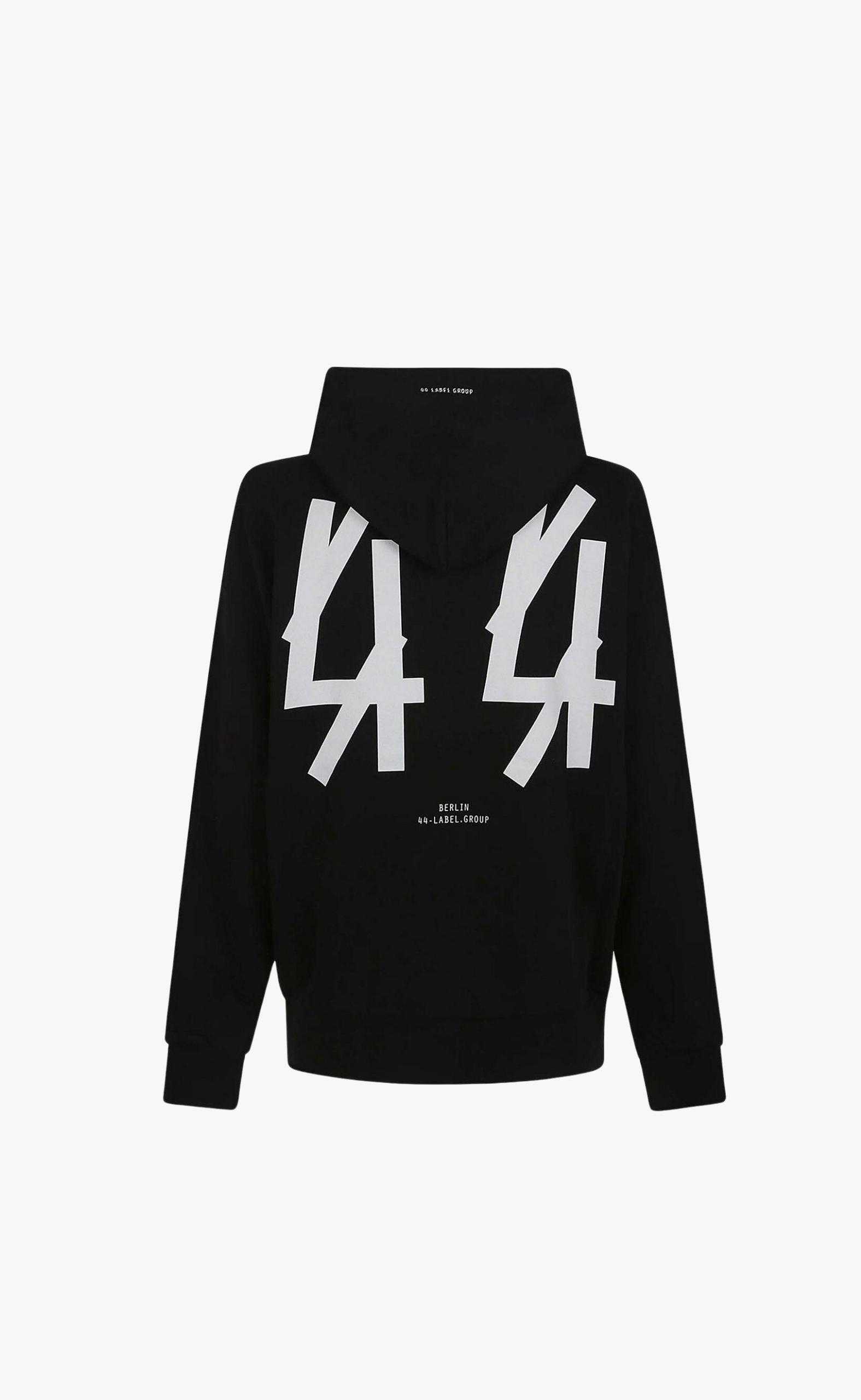 CLASSIC ZIP BLACK HOODIE