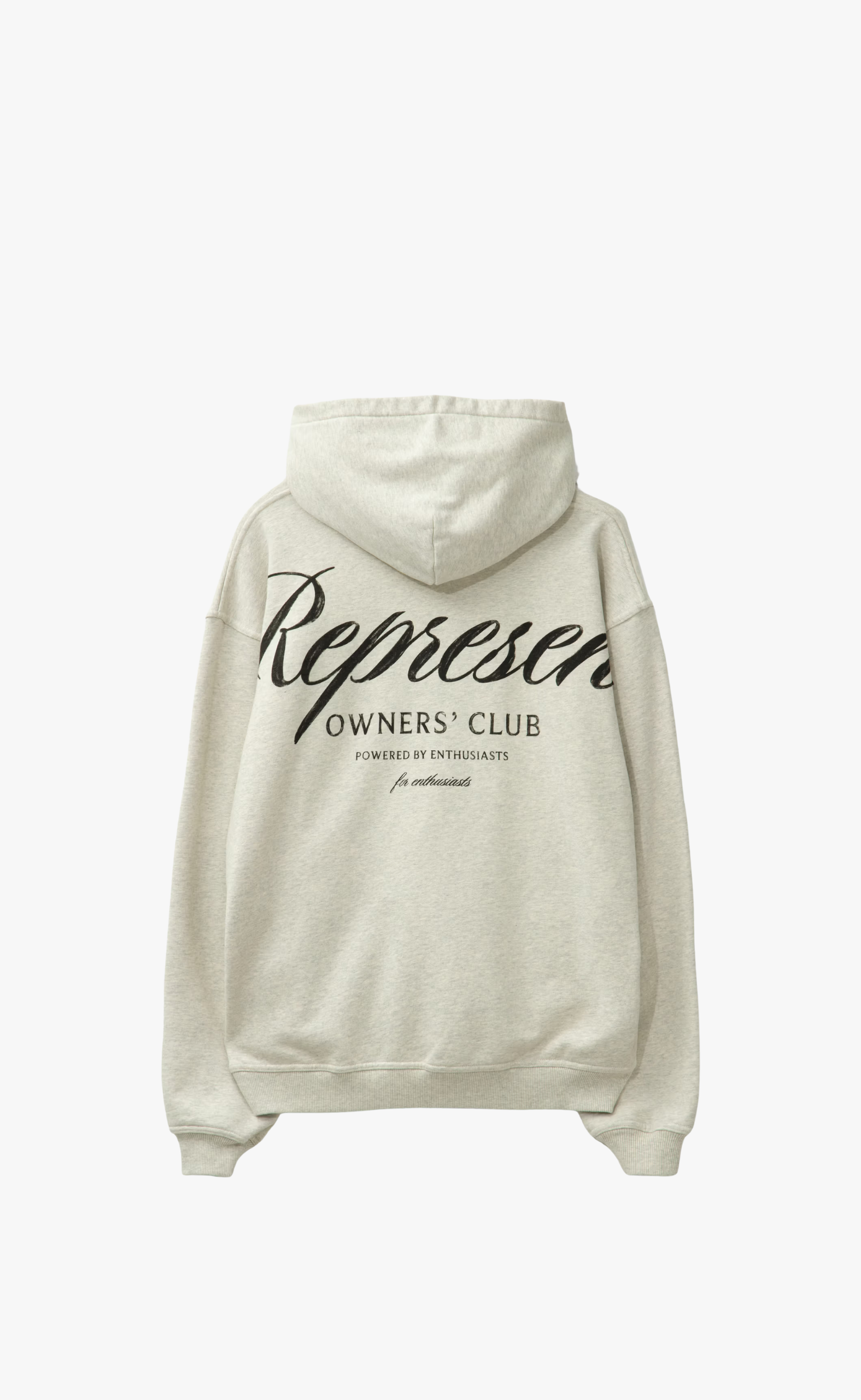 OWNERS CLUB SCRIPT CREAM MARL HOODIE