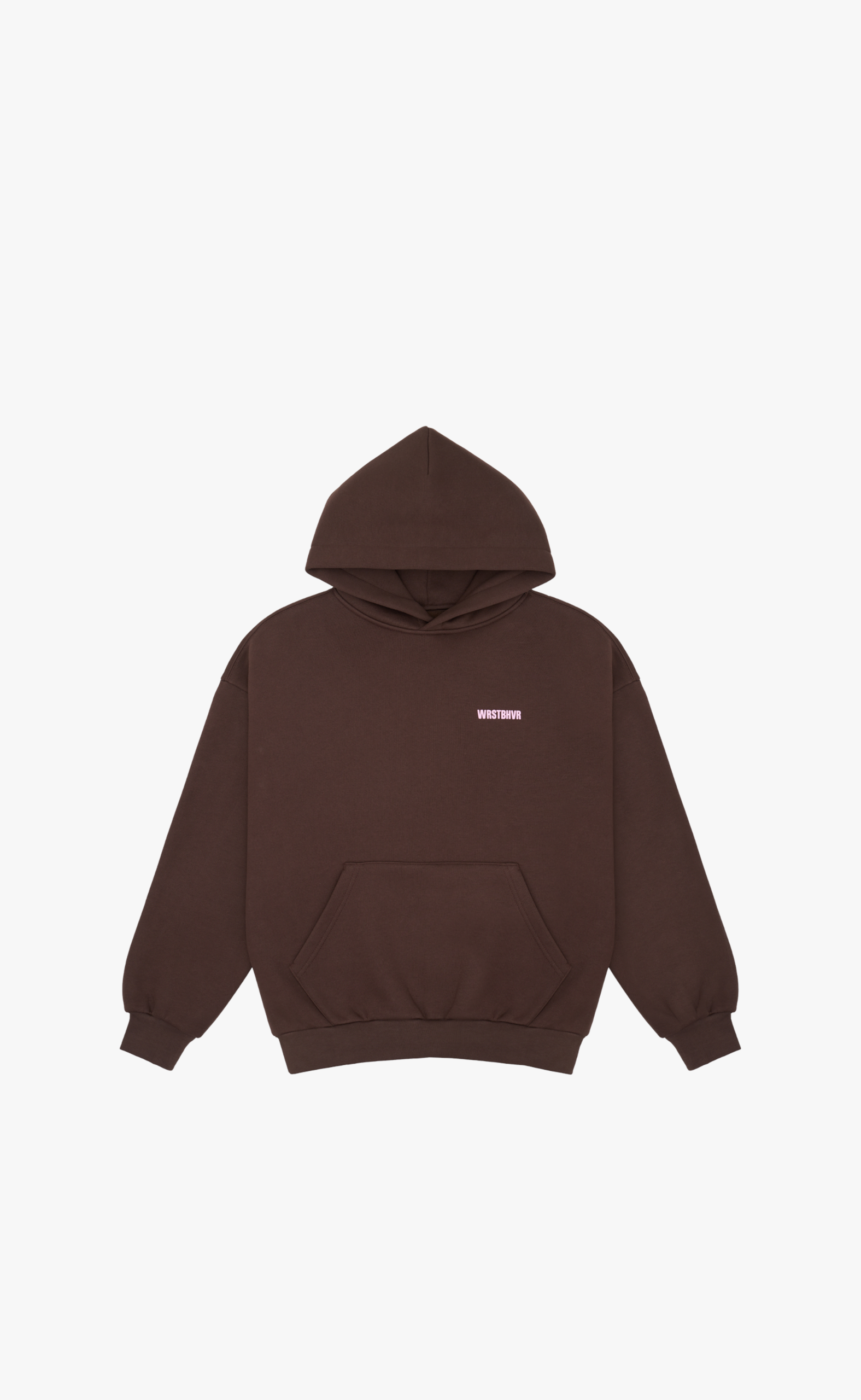 STUDIO V14 CHOCOLATE BROWN HOODIE