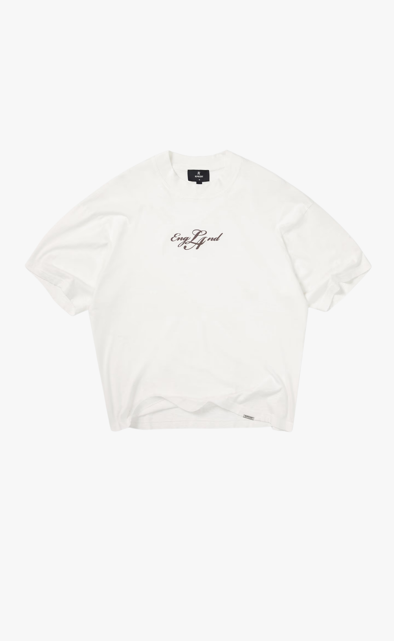 ENGLAND FLAT WHITE T-SHIRT