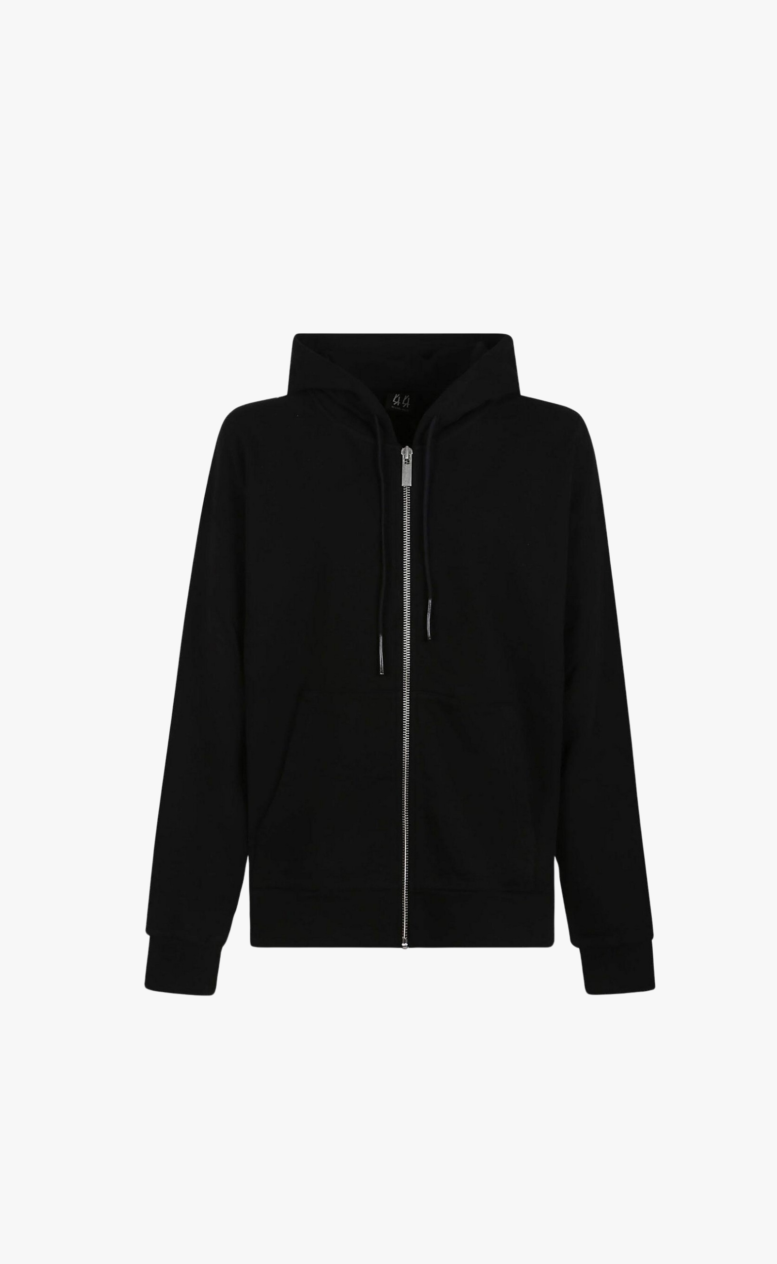 CLASSIC ZIP BLACK HOODIE