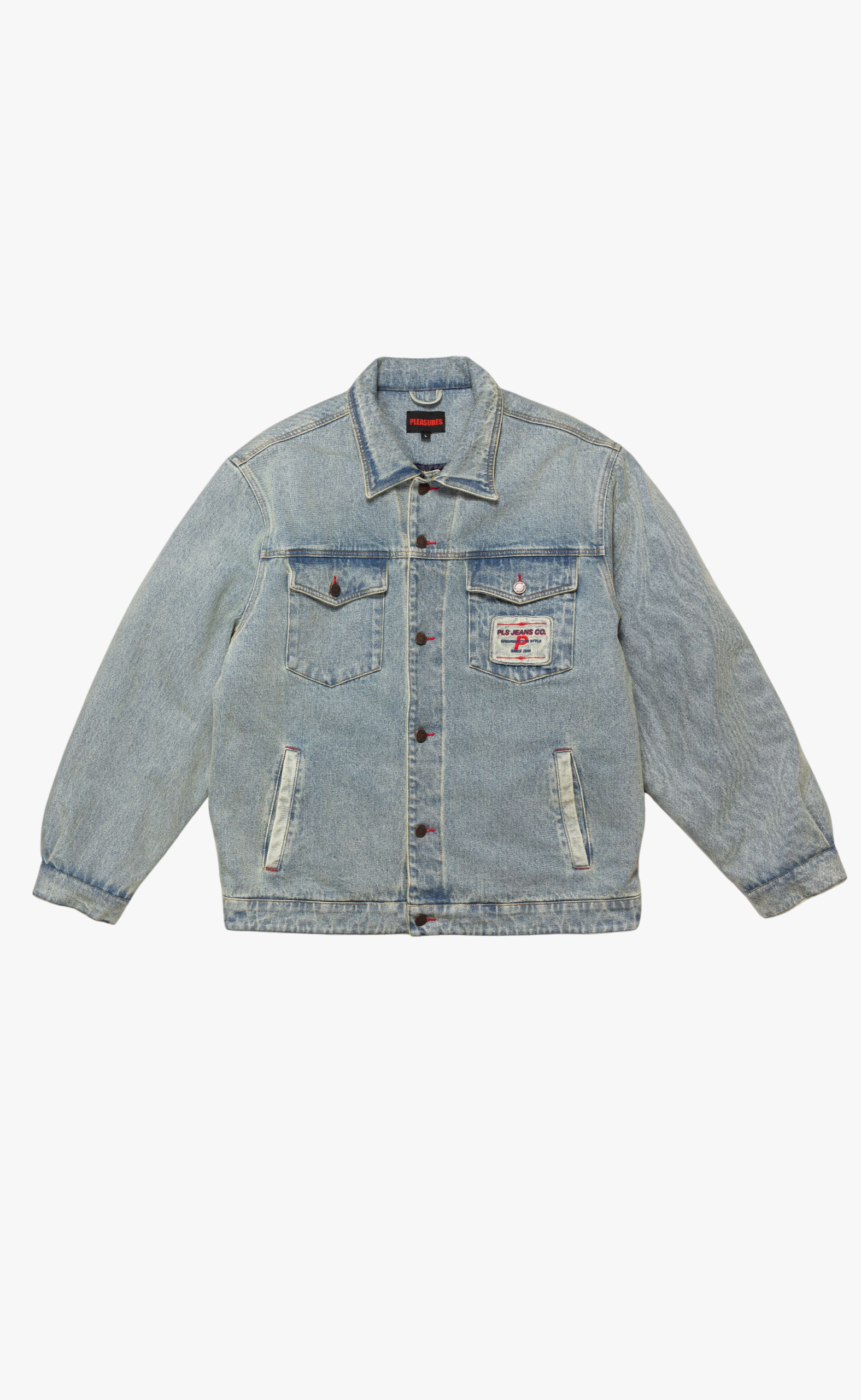 PARK INSULATED DENIM INDIGO JACKET