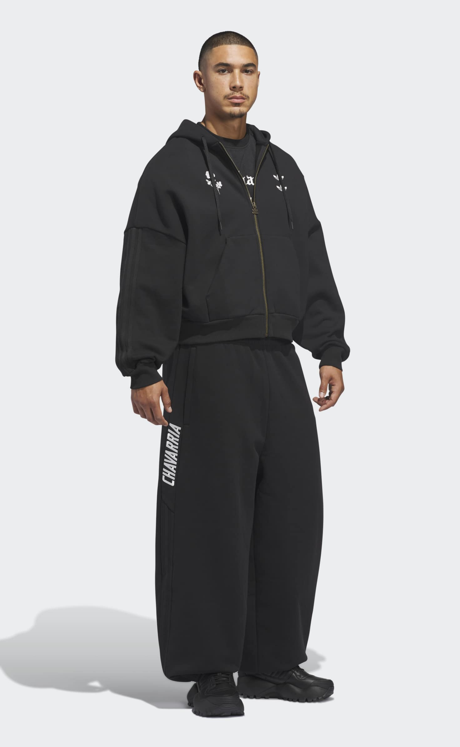 WC HEAVYWEIGHT BLACK ZIP HOODIE