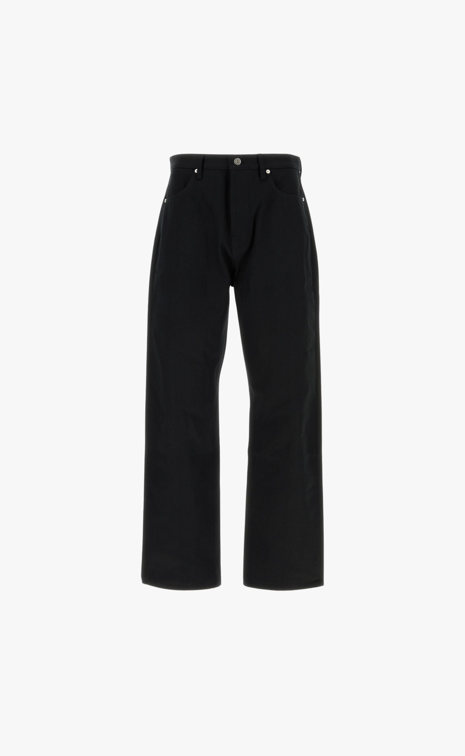 LOOSE DENIM JEANS BLACK