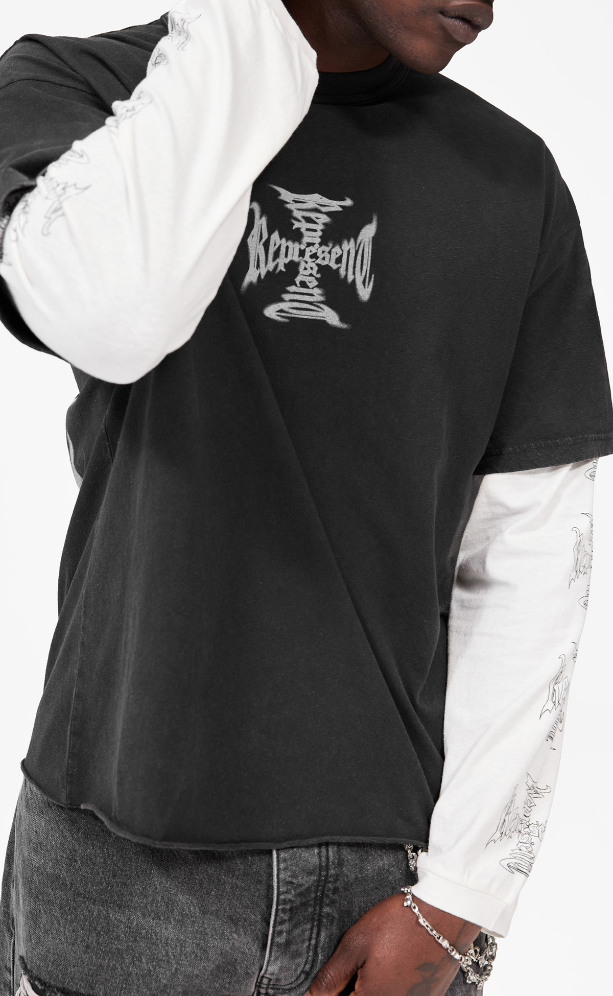 MH FADED BLACK LONGSLEEVE