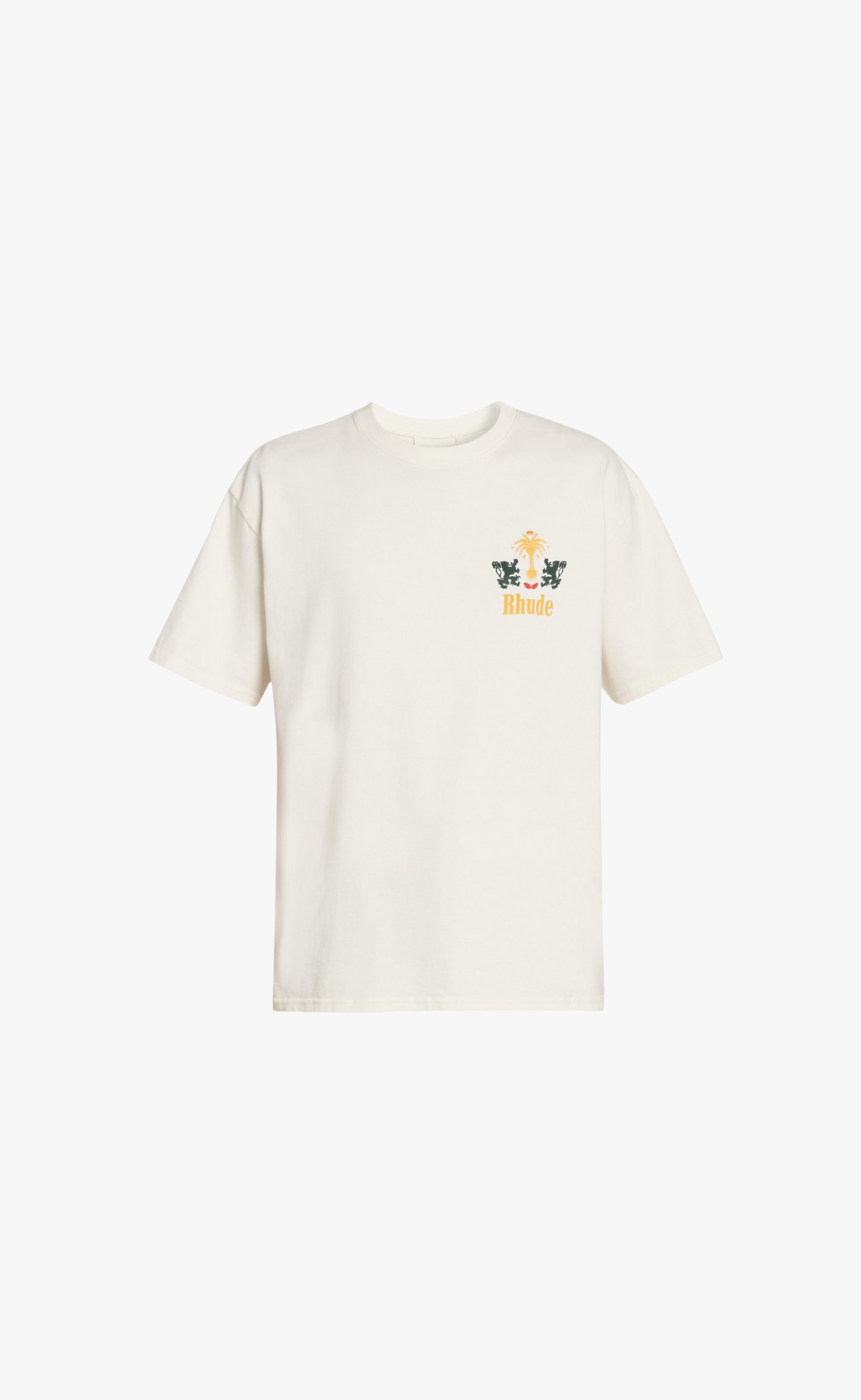 RHUDE TABACO WHITE T-SHIRT