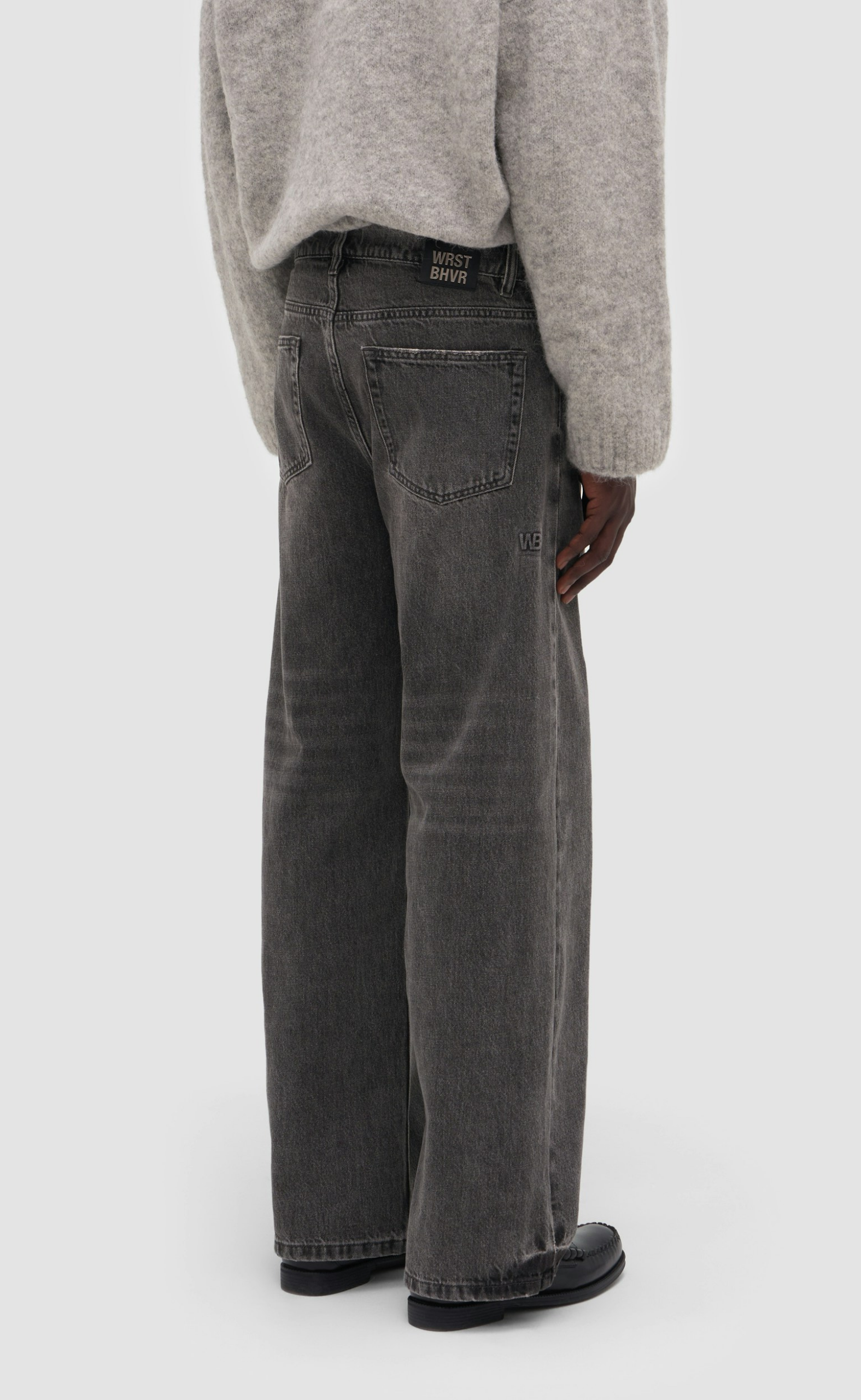 MONTI GRAY WASHED PANTS