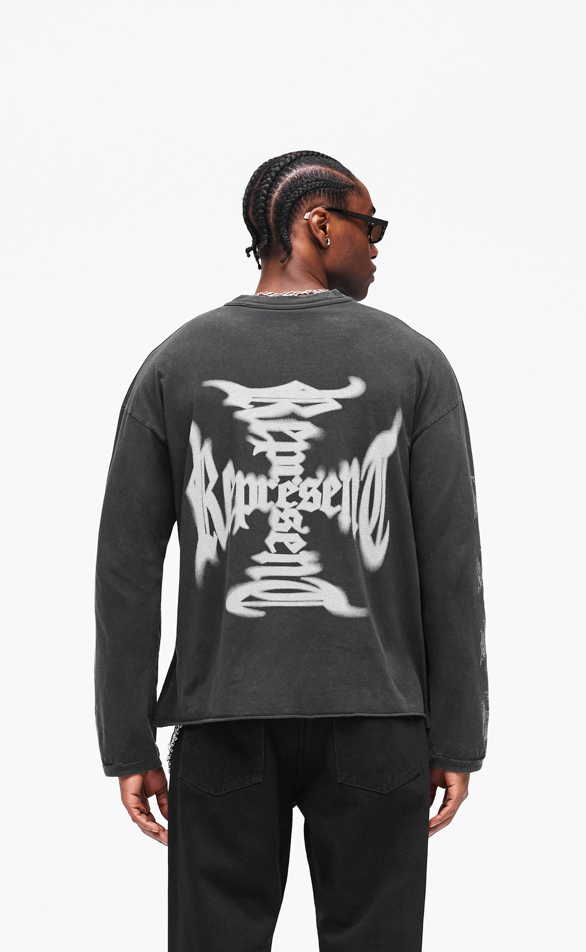 MH FADED BLACK LONGSLEEVE