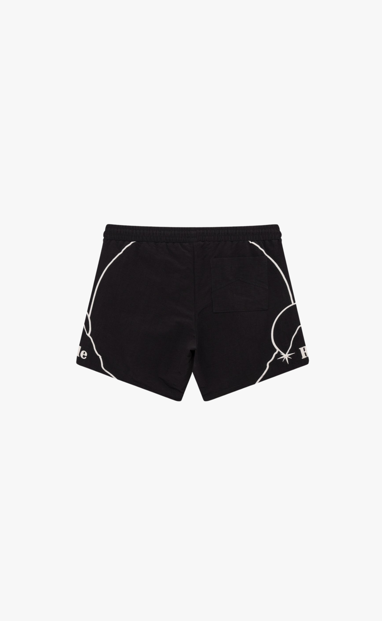 MOONLIGHT PISTA BLACK SHORTS