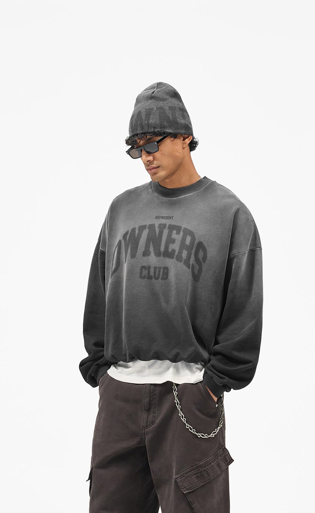 OWNERS VINTAGE BLACK CREWNECK