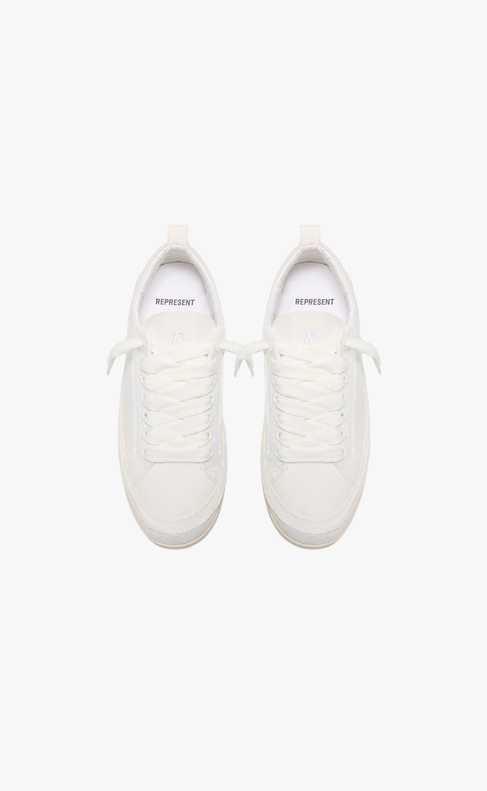 CANVAS ALPHA WRAP VINTAGE WHITE SNEAKER