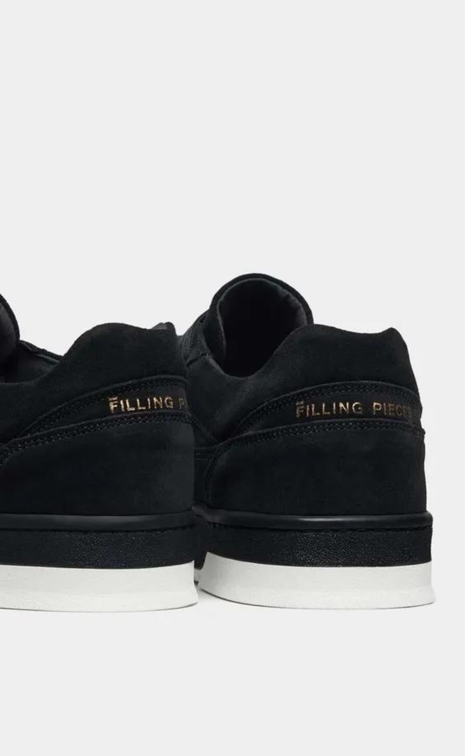 ACE SUEDE JET BLACK SNEAKERS