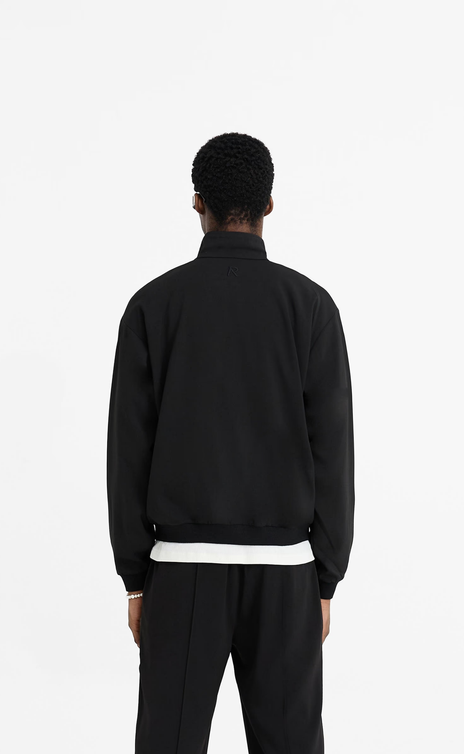 INITIAL TRACK BLACK JACKET