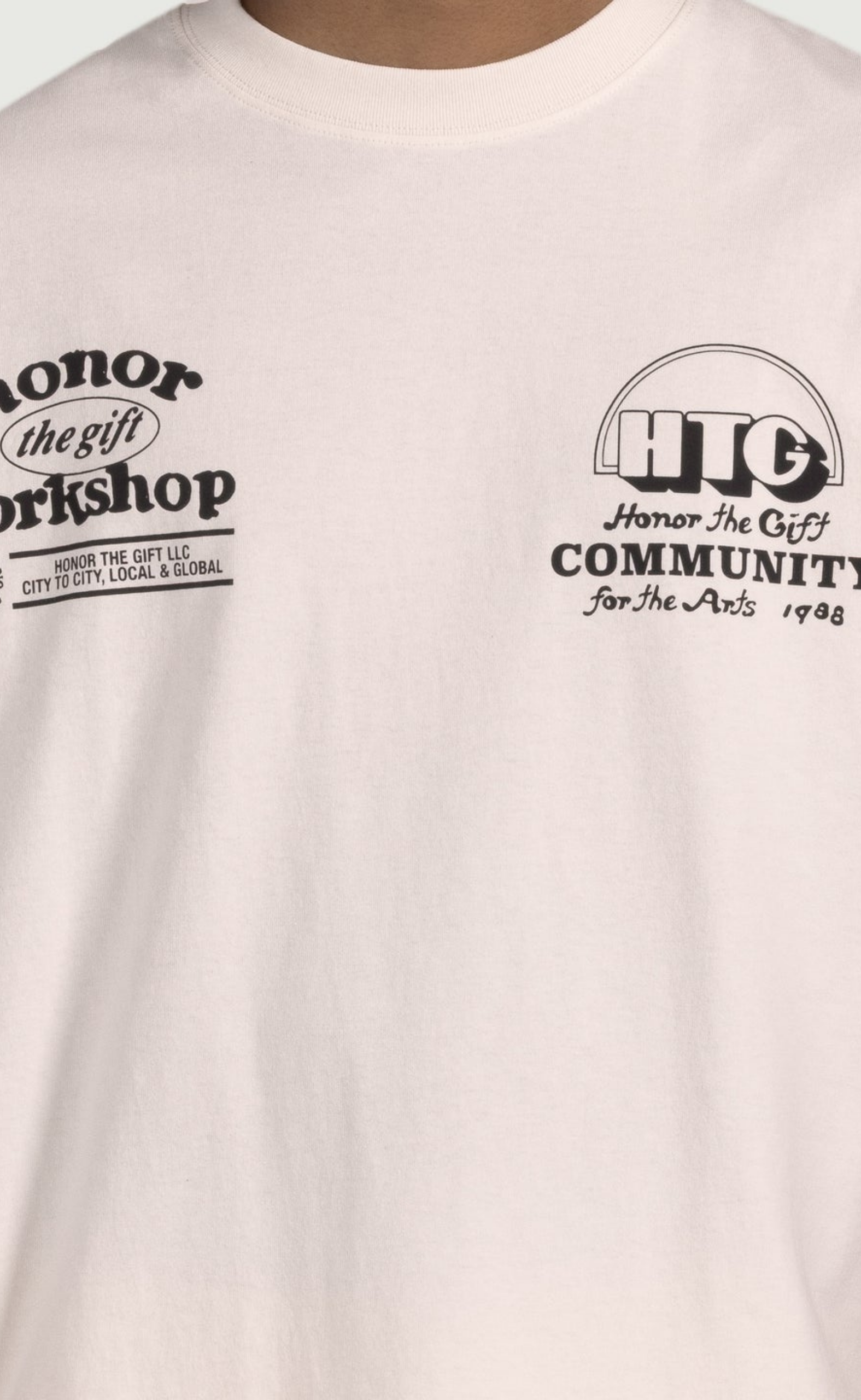 HONOR WORKSHOP BONE T-SHIRT