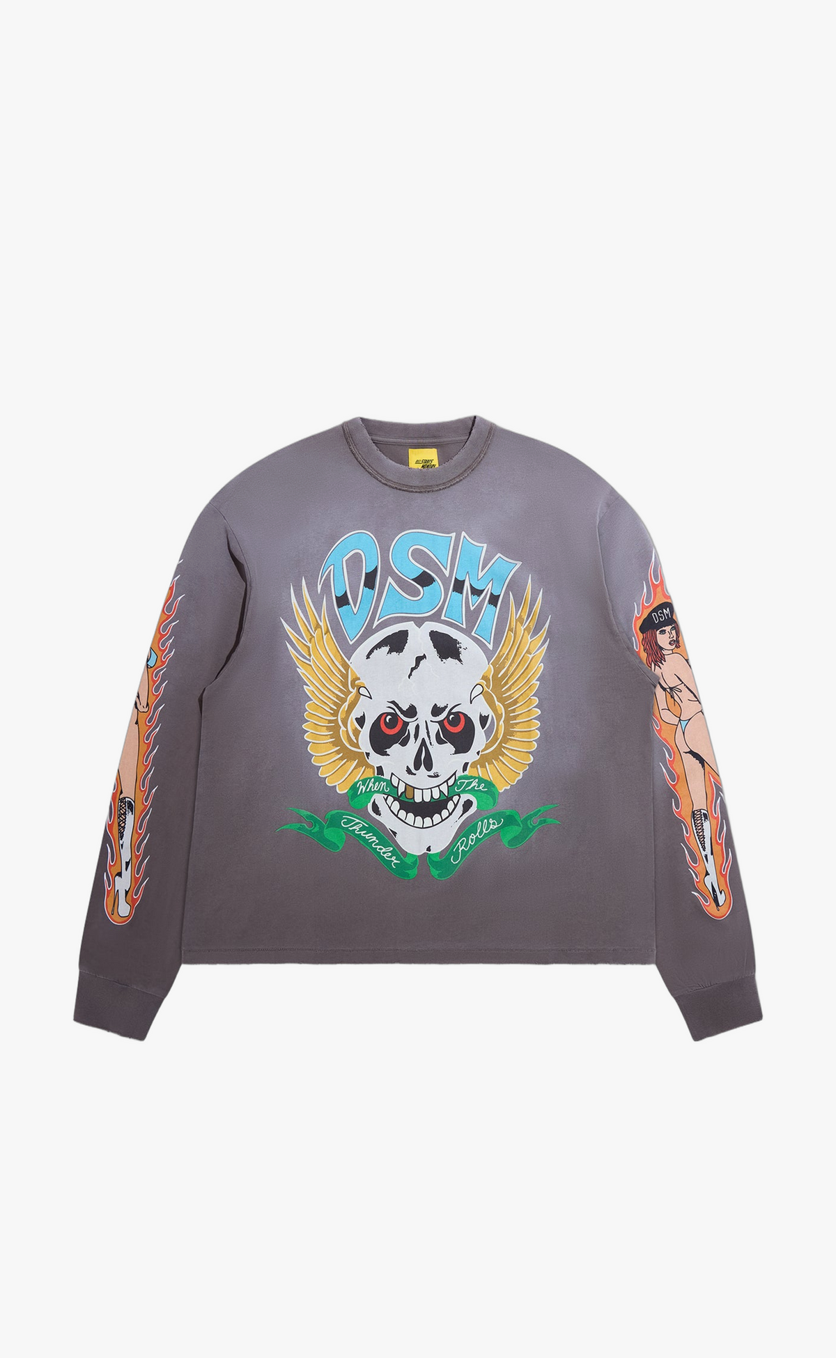 THUNDER VINTAGE BLACK LONGSLEEVE