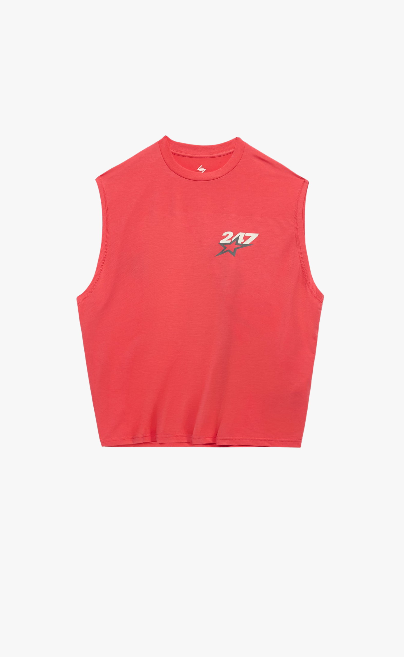 TEAM 247 STAR OS RACING RED TANK TOP
