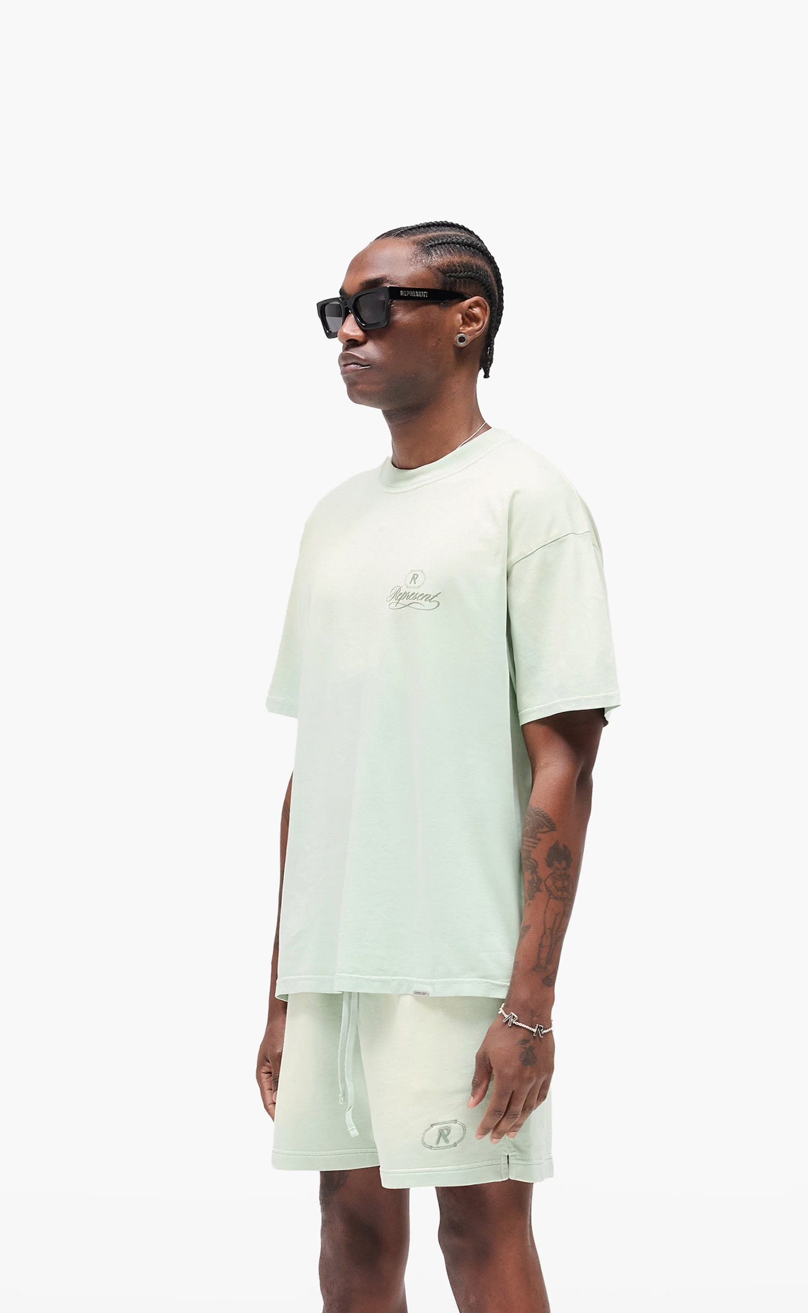 GRAND VINTAGE WASHED SAGE T-SHIRT