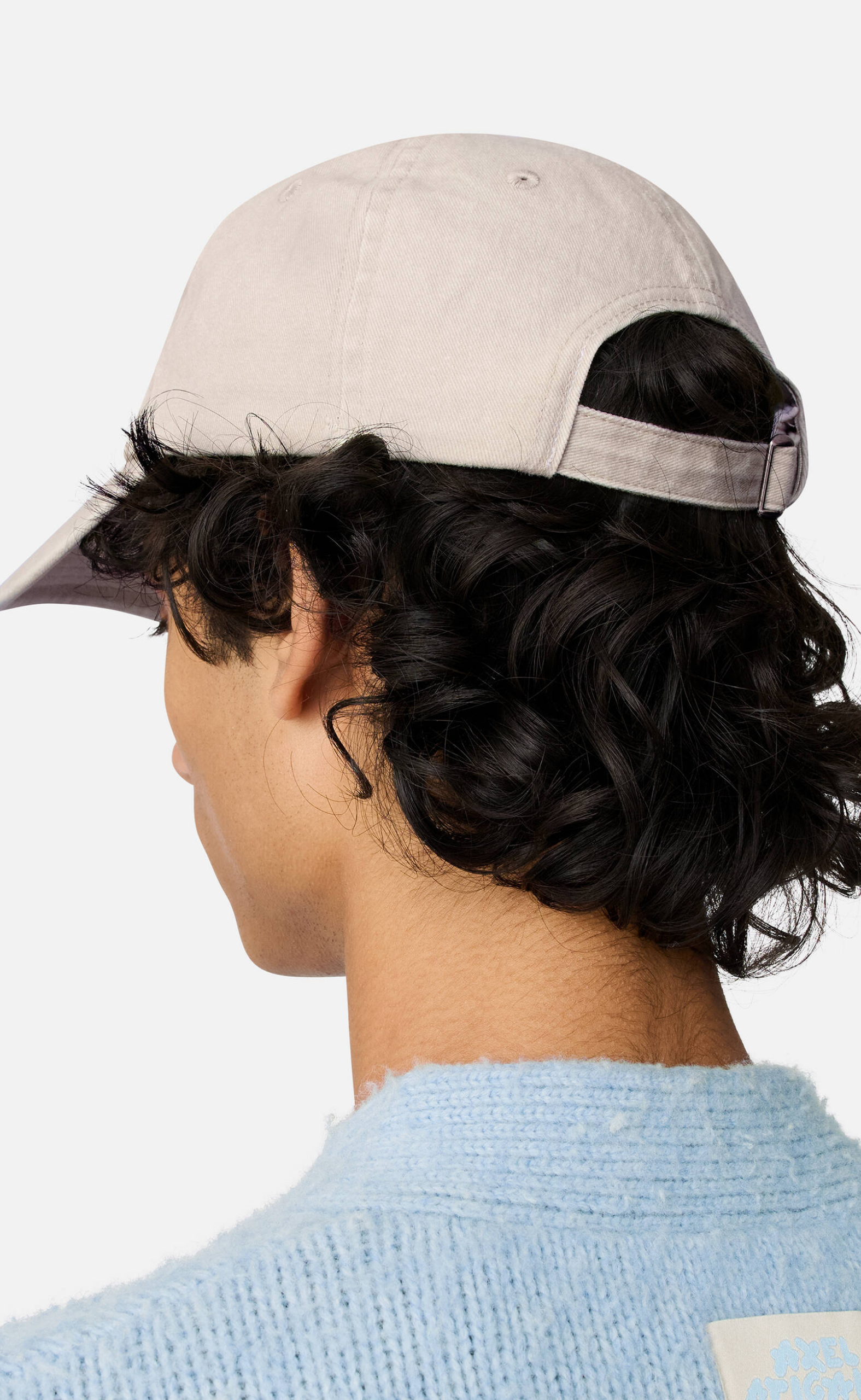 FLORAL WASHED BEIGE HAT