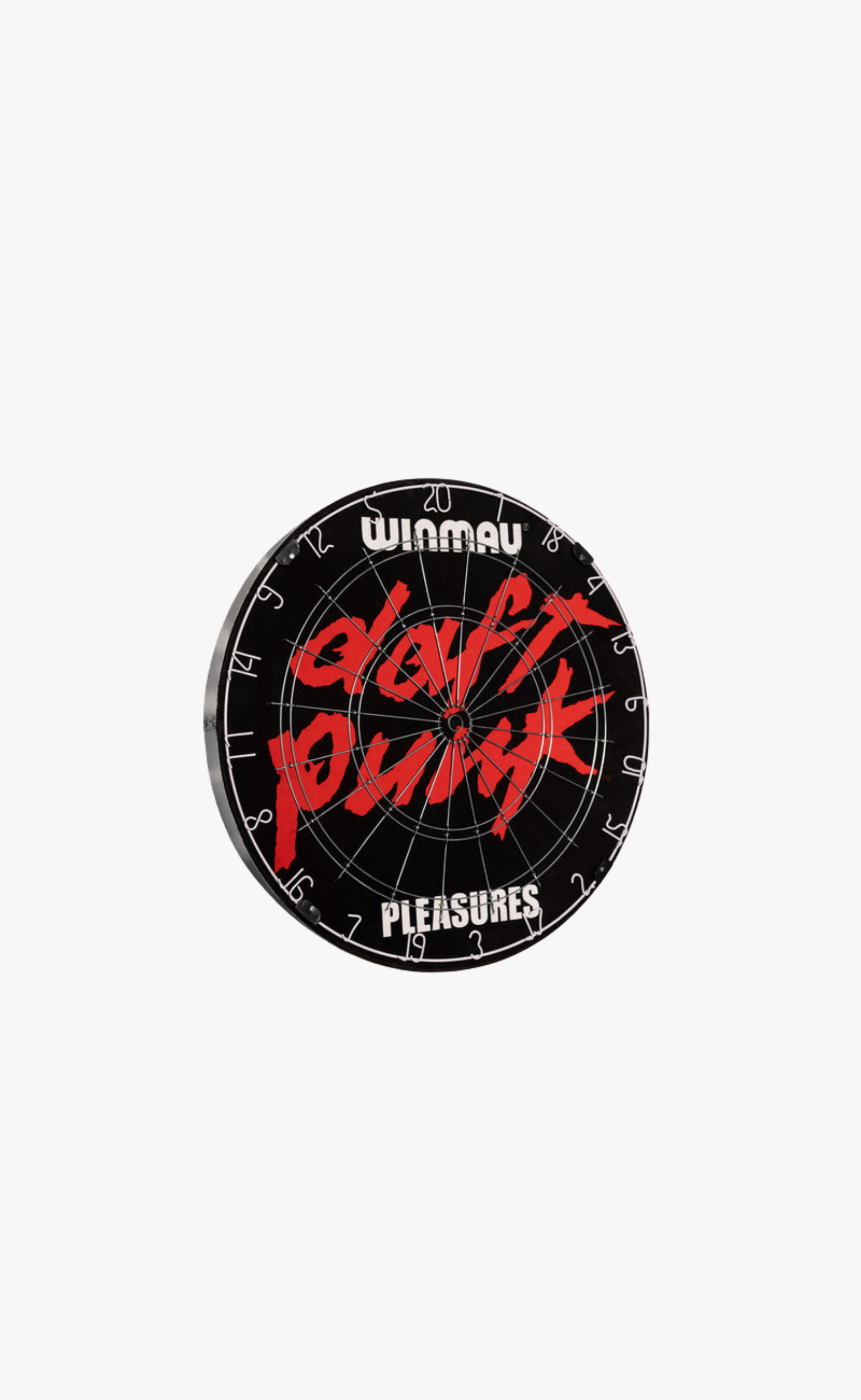 SCHEMATIC BLACK DARTBOARD