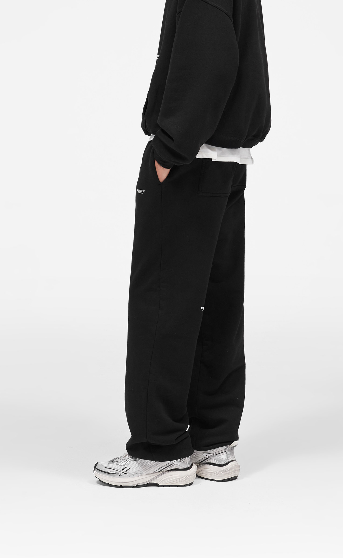 MICRO OWNERS CLUB JET BLACK SWEATPANTS