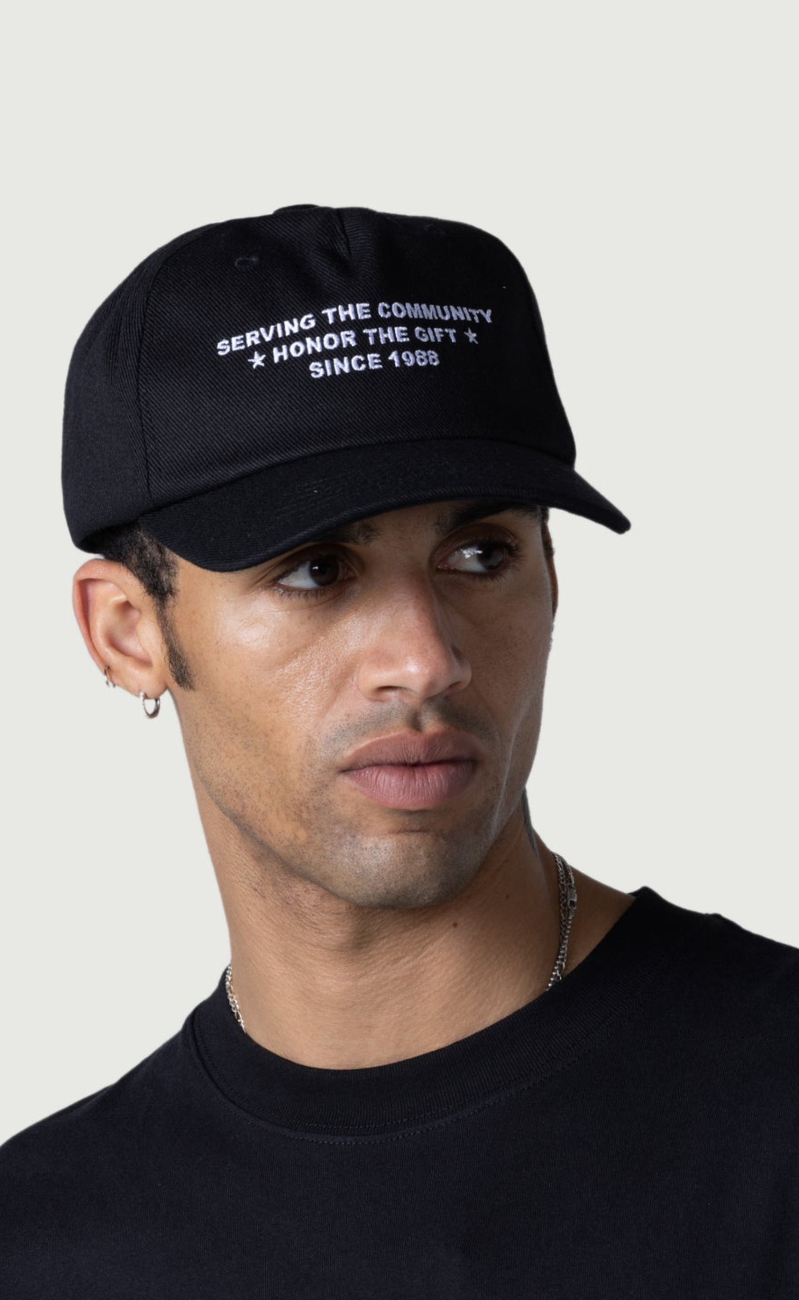COMMUNITY TRUCKER BLACK HAT